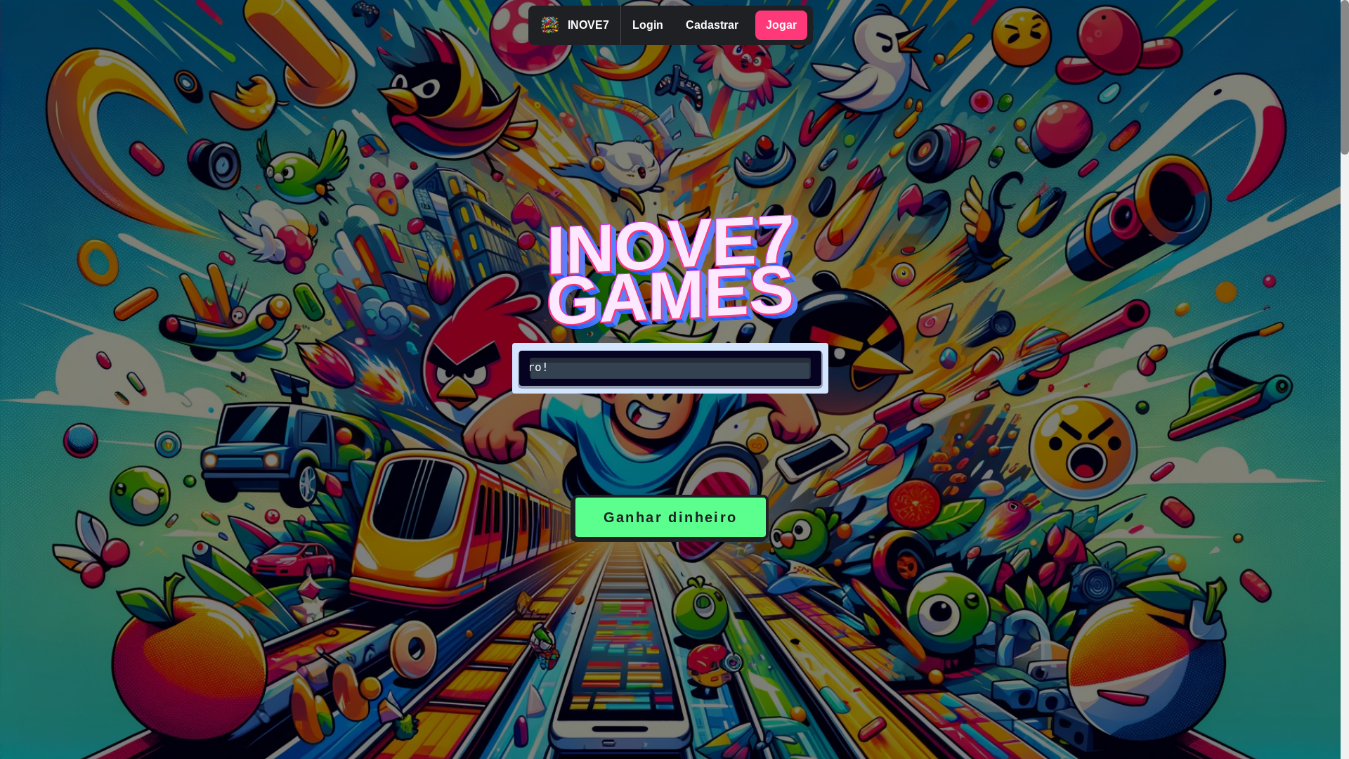 website screenshot of https://inove7.bet/