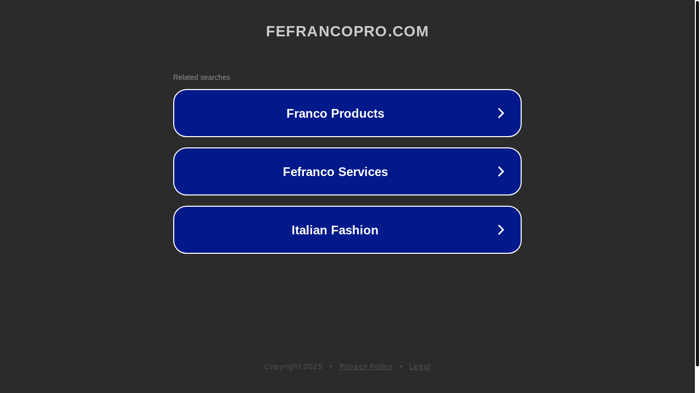 website screenshot of https://cpcalendars.fefrancopro.com/