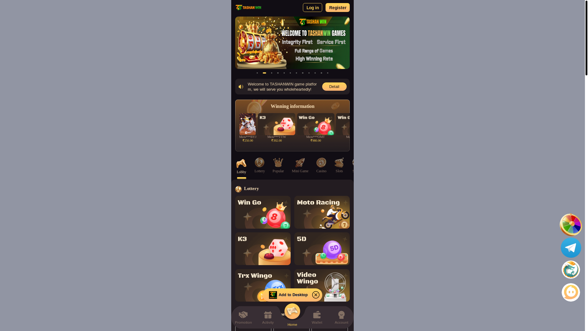 website screenshot of https://ar079-india-tashanwin.pages.dev/