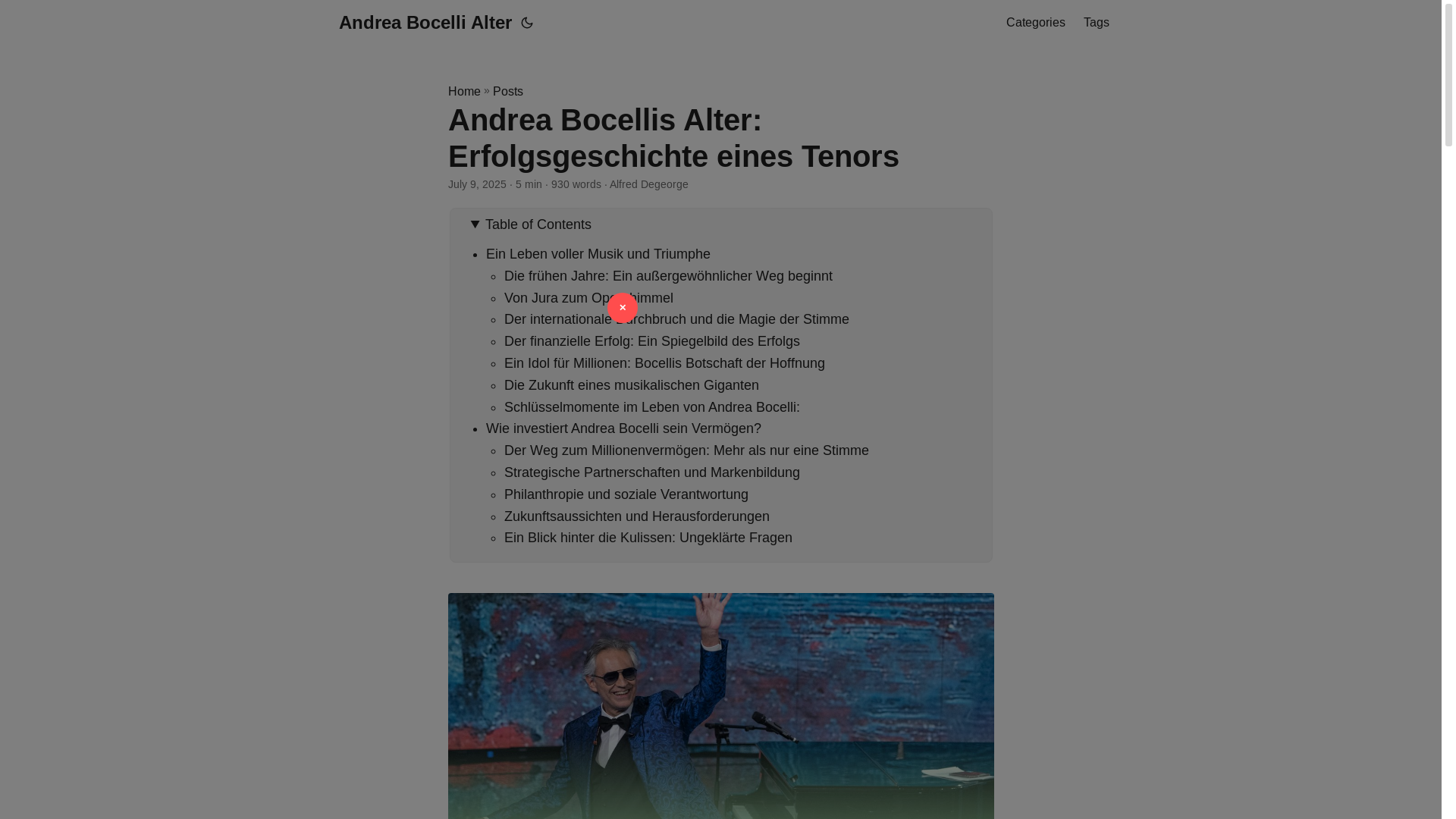 website screenshot of https://andrea-bocelli-alter.pages.dev/
