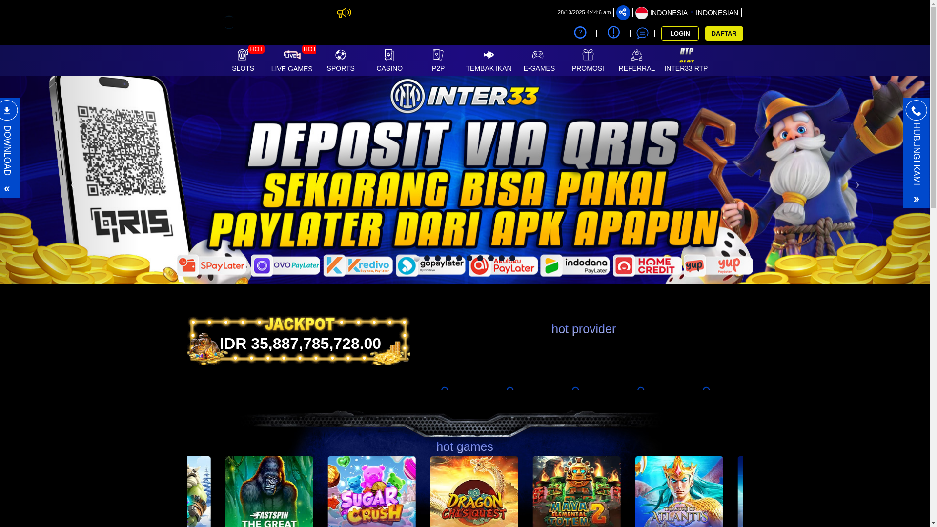 website screenshot of https://inter33space.com/