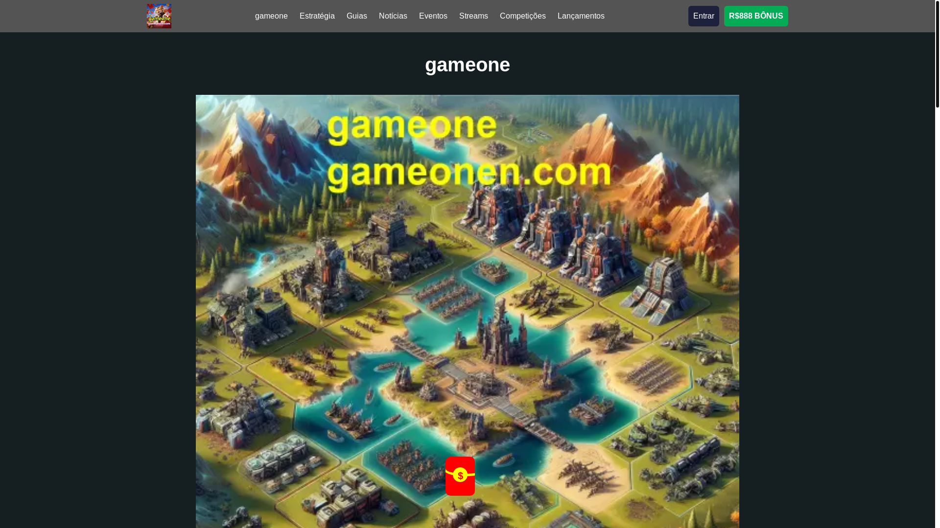 website screenshot of https://gameonen.com/