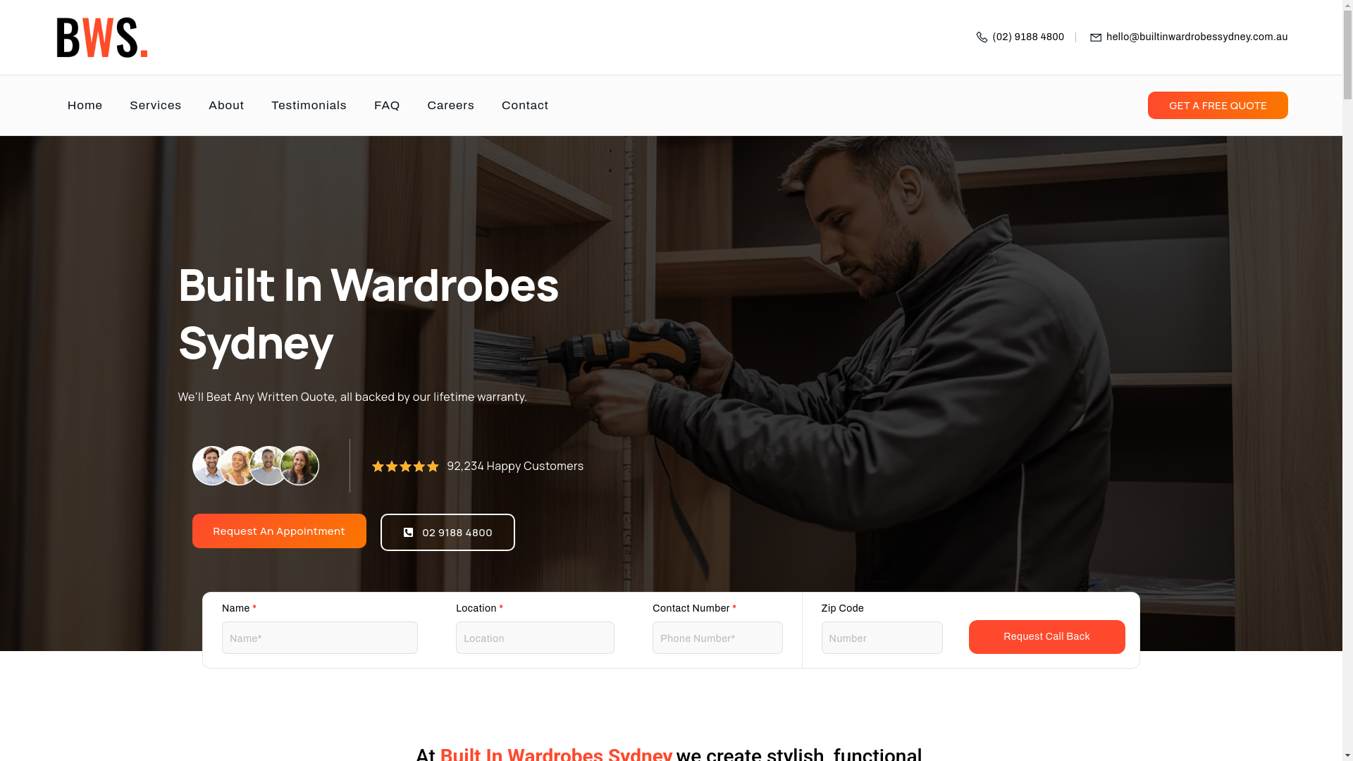 website screenshot of https://built-in-wardrobes-sutherland-shire.pages.dev/