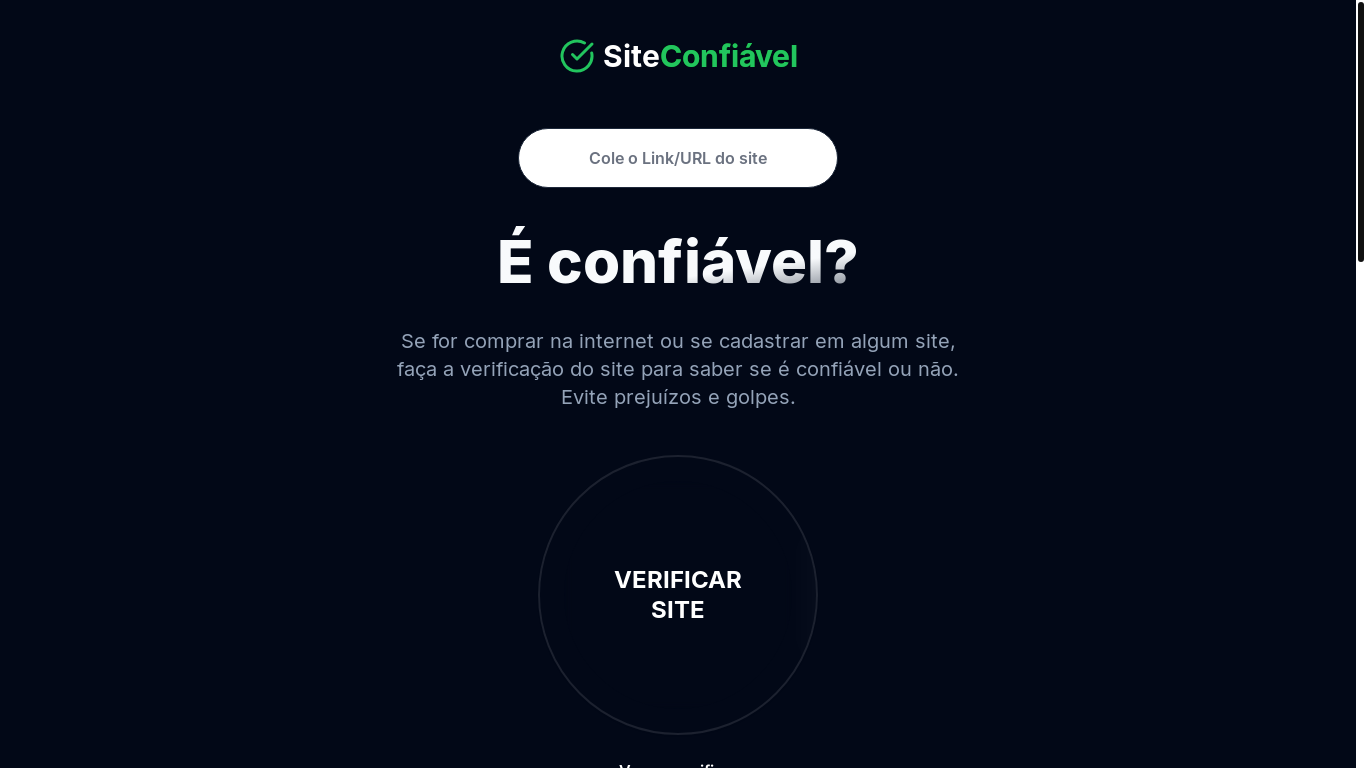 website screenshot of https://econfiavel.io/