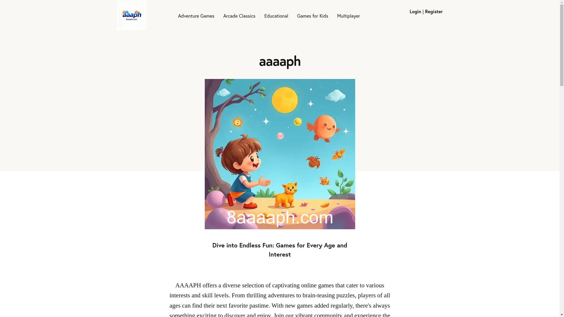 website screenshot of https://8aaaaph.com/