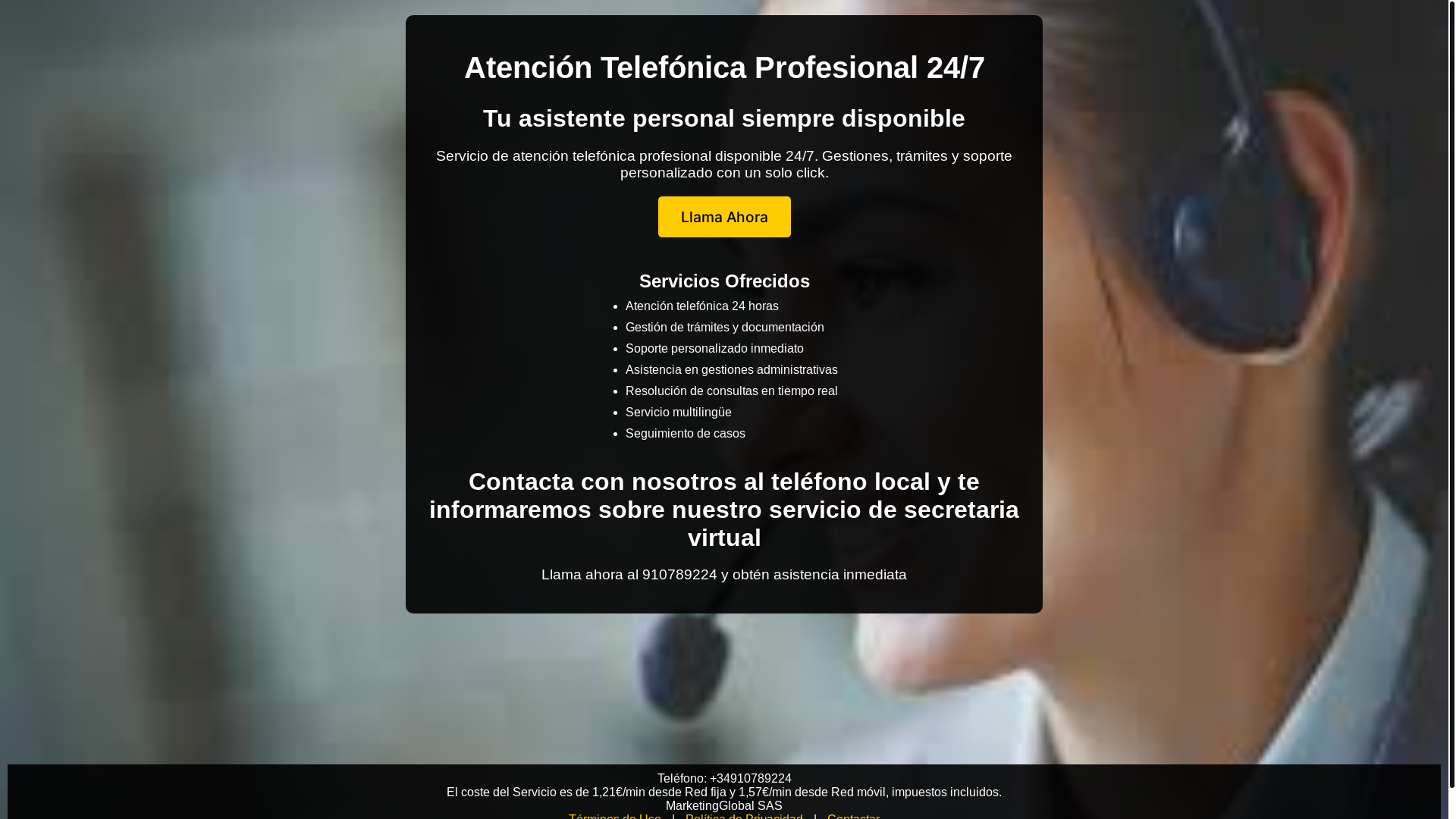 website screenshot of https://conectaya.xyz/