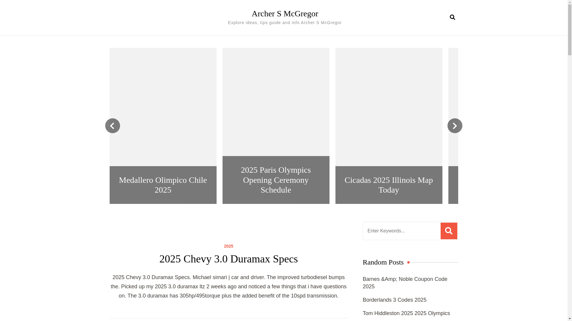 website screenshot of https://archersmcgregor.pages.dev/