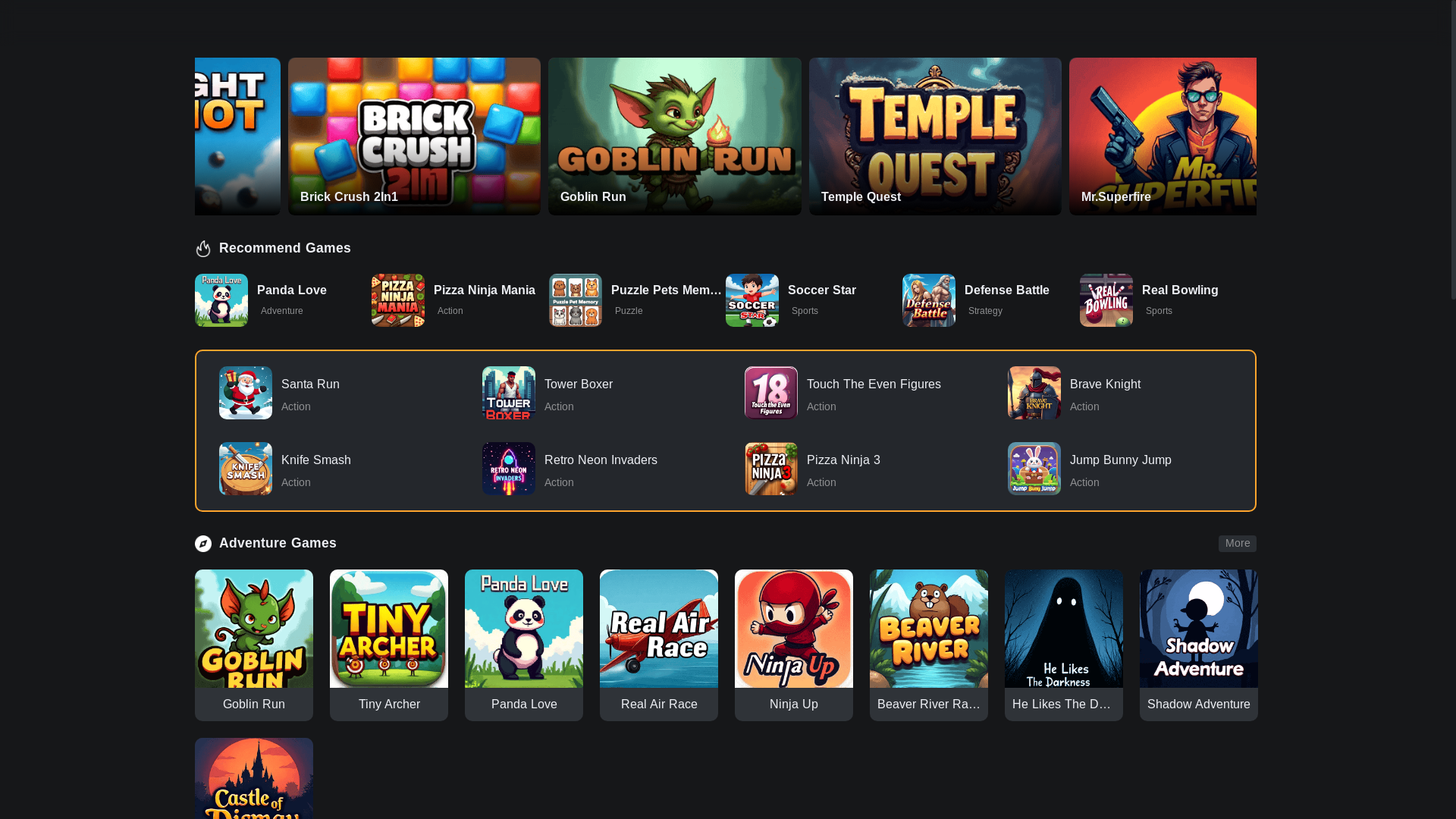 website screenshot of https://cloudgamez.top/