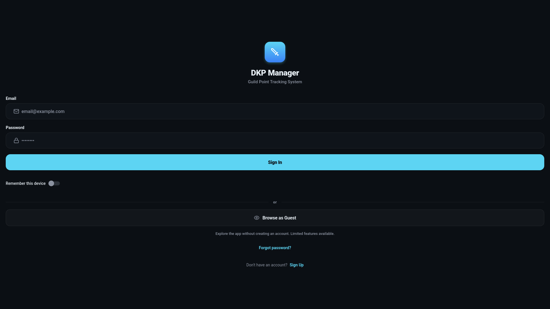 website screenshot of https://killpoints.no/