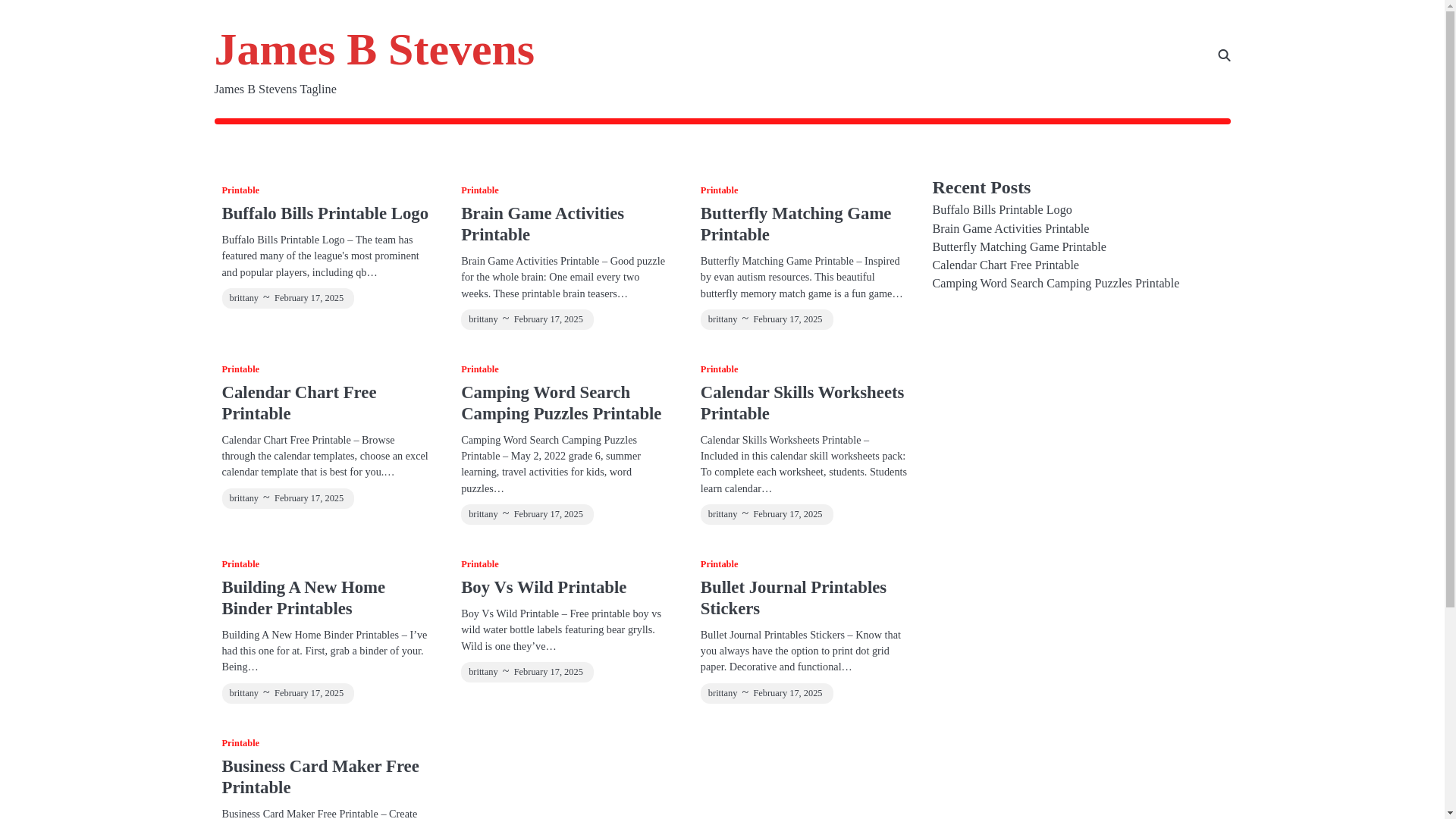 website screenshot of https://jamesbstevensj.pages.dev/