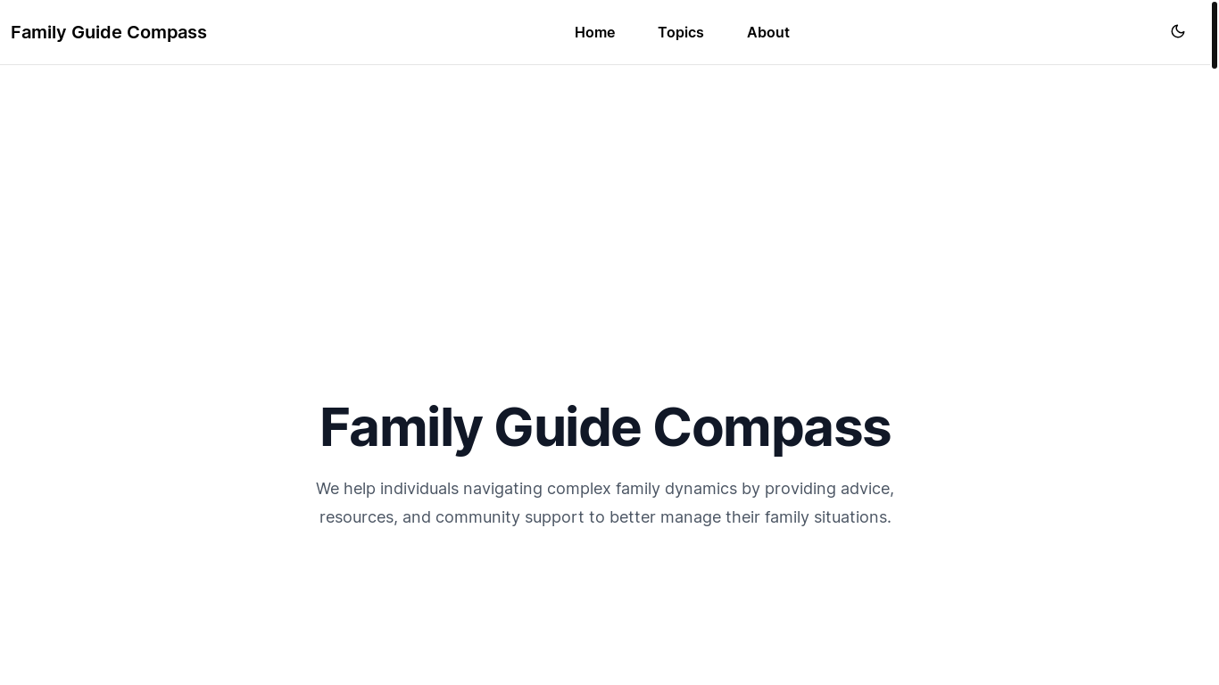 website screenshot of https://familyguidecompass-com.pages.dev/