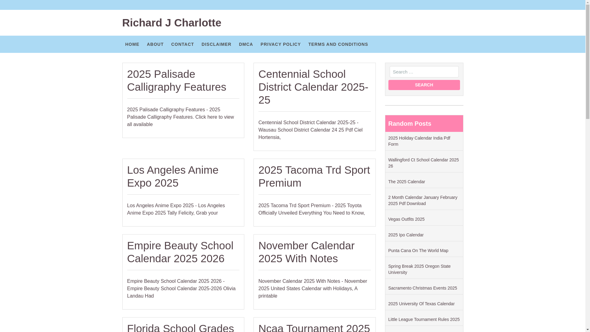 website screenshot of https://richardjcharlotte.pages.dev/