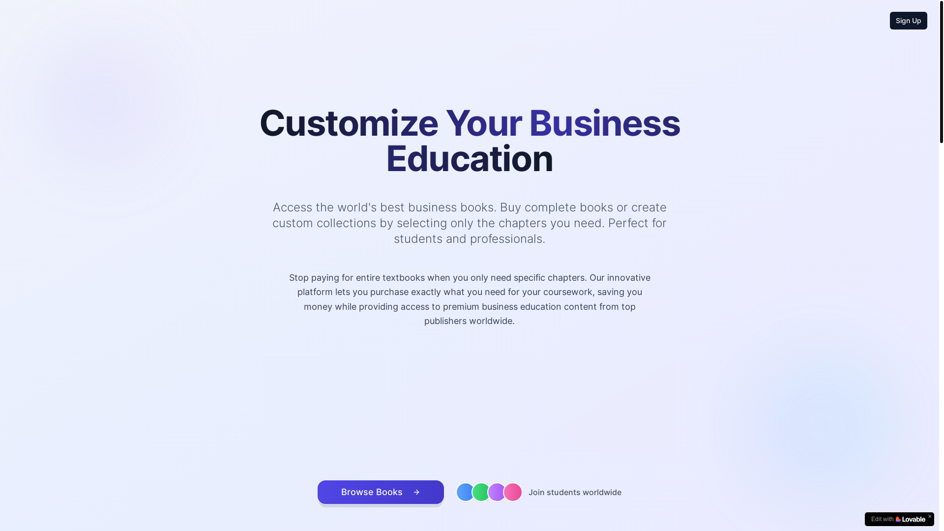 website screenshot of https://justmytextbook.com/