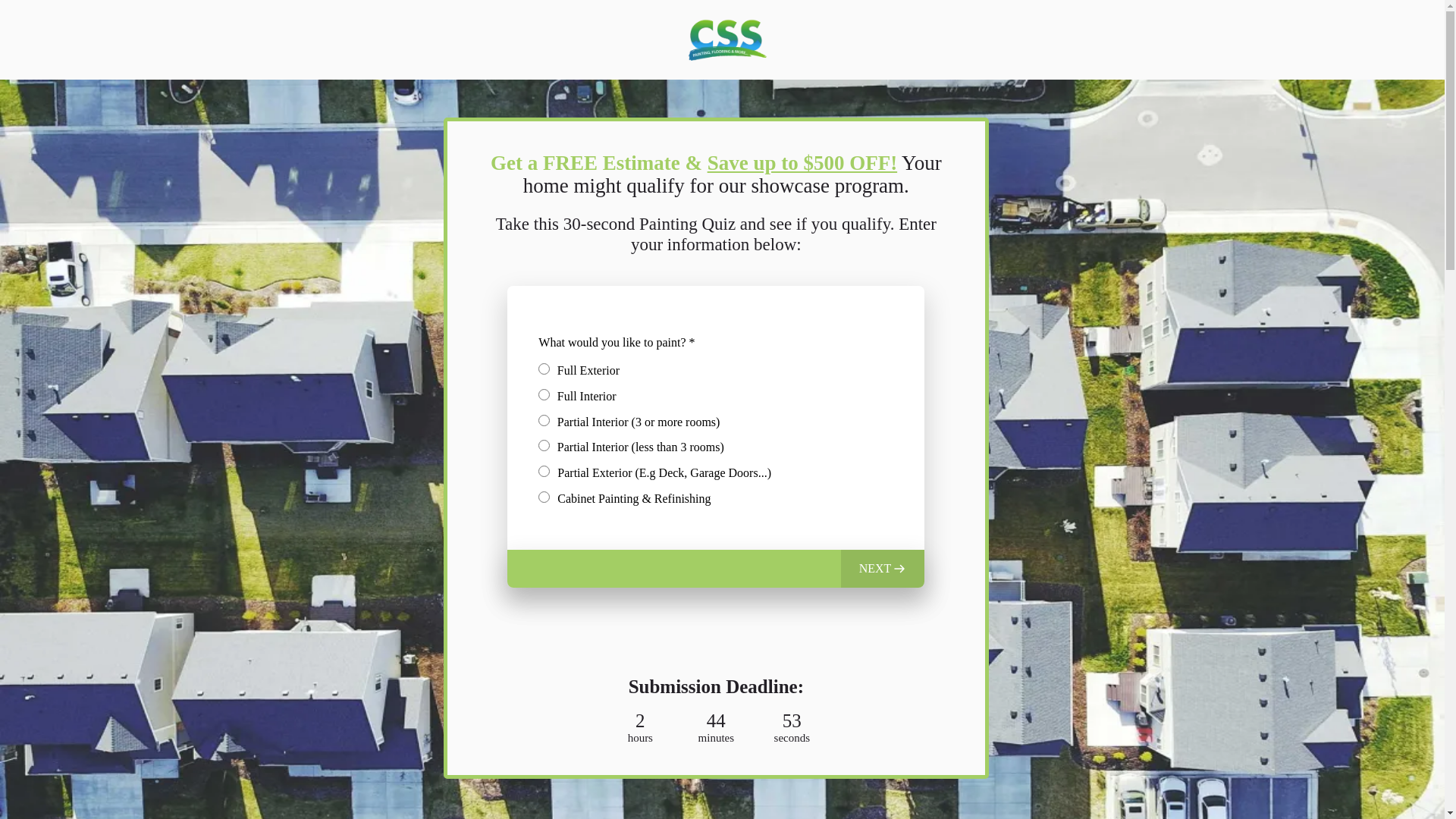 website screenshot of https://apply-csshomeservices.com/