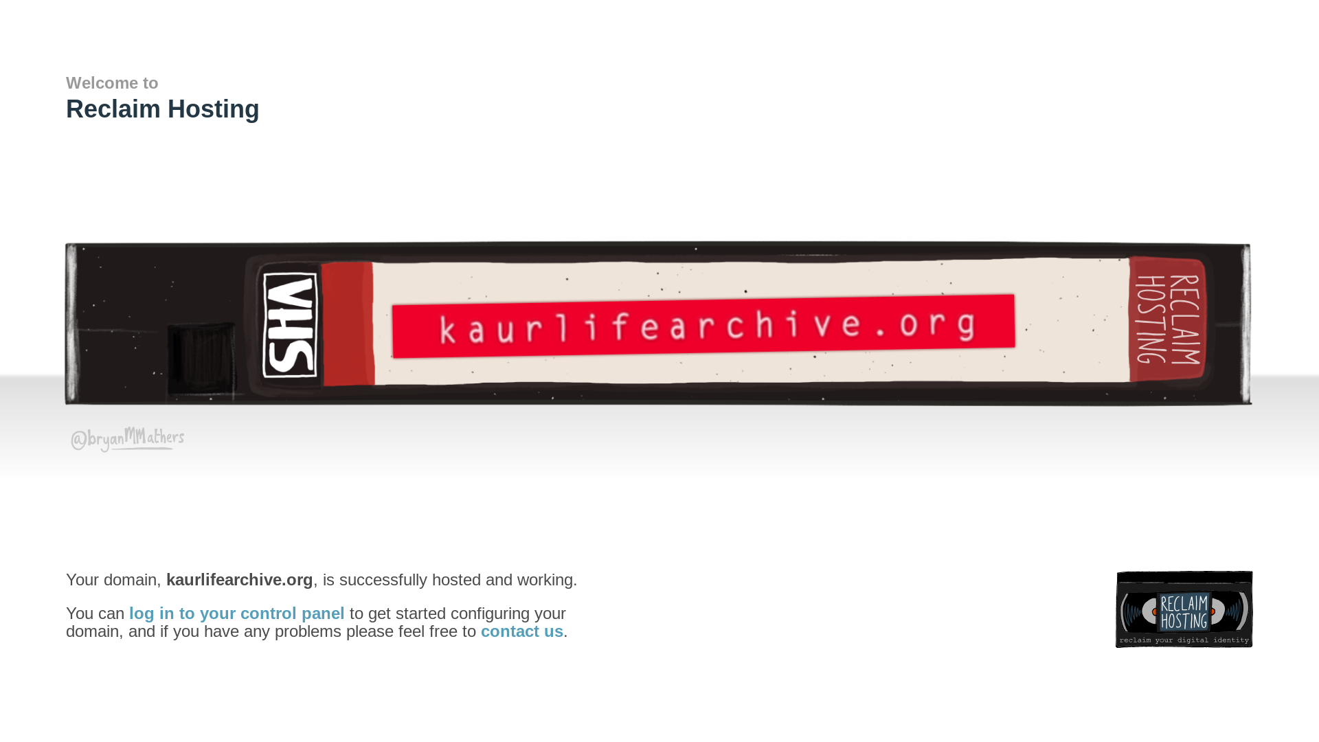 website screenshot of https://kaurlifearchive.org/