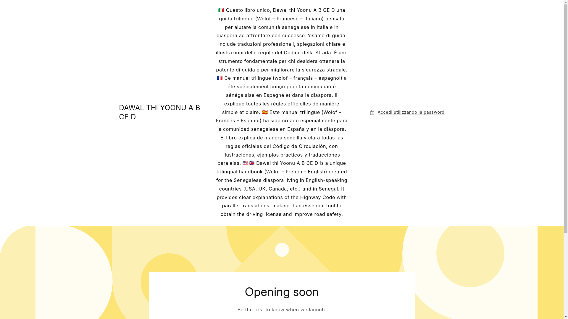 website screenshot of https://dawal-thi-yoon.com/