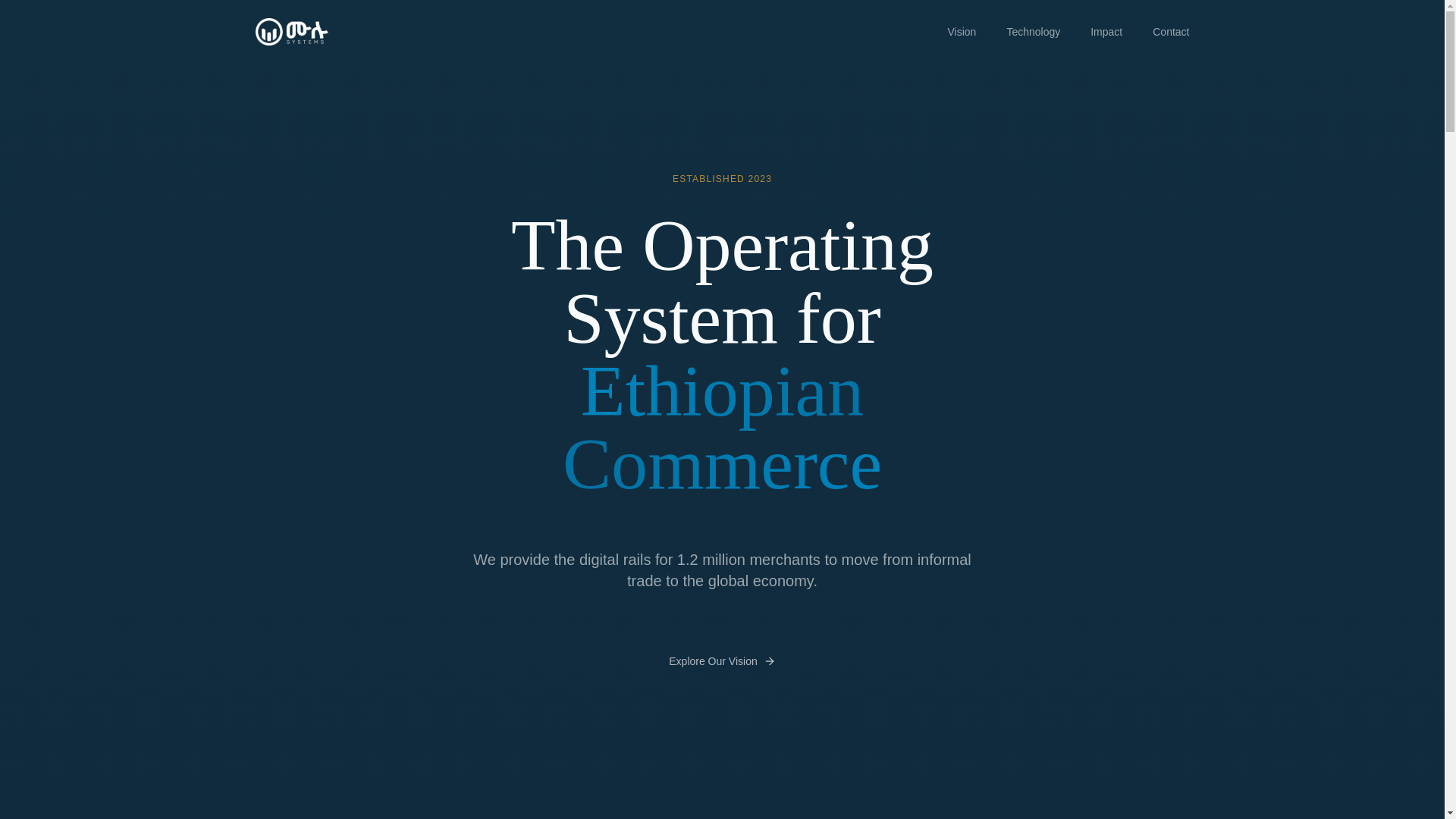 website screenshot of https://mulusystems.com/