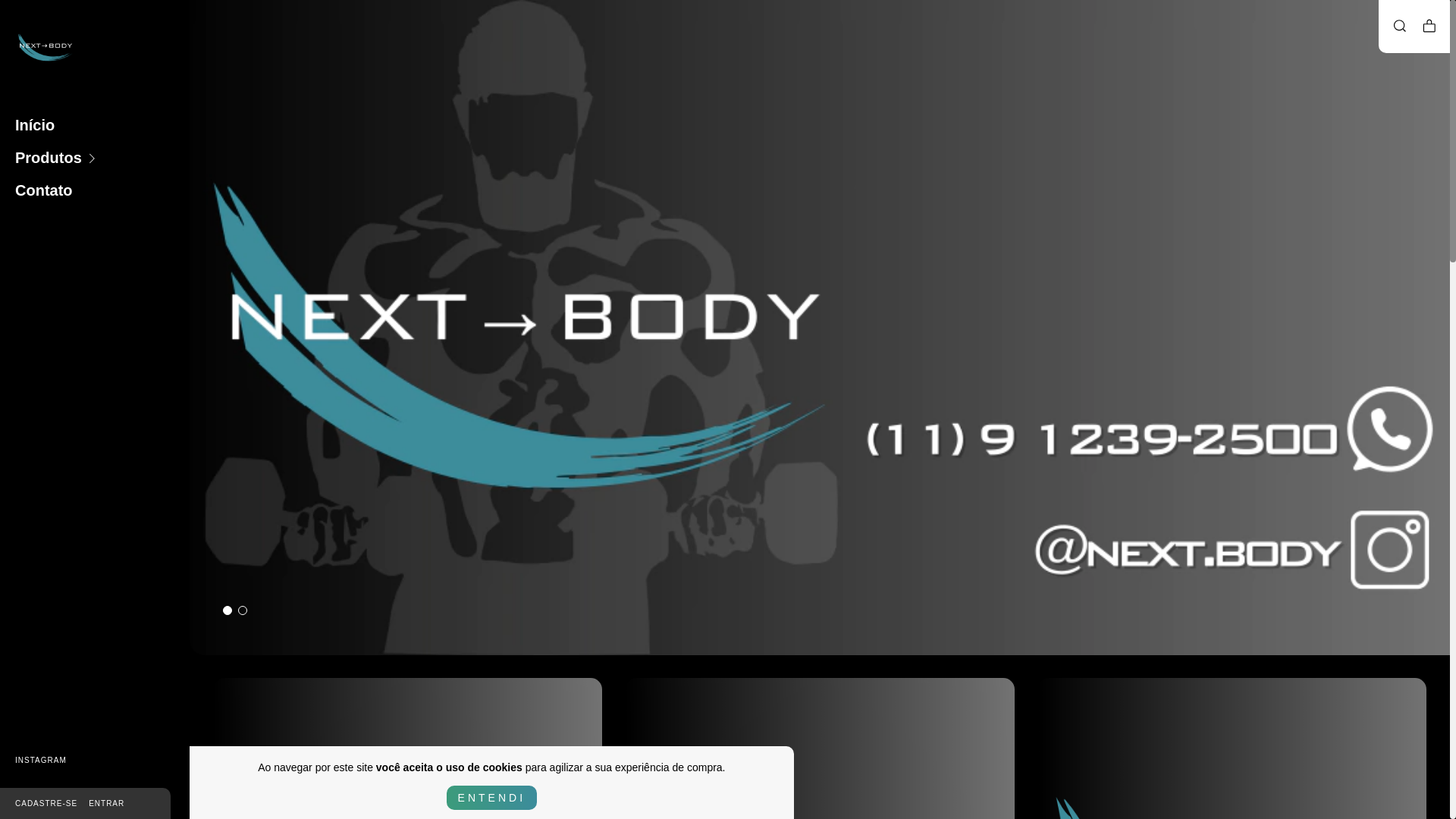 website screenshot of https://featnutrition.com.br/