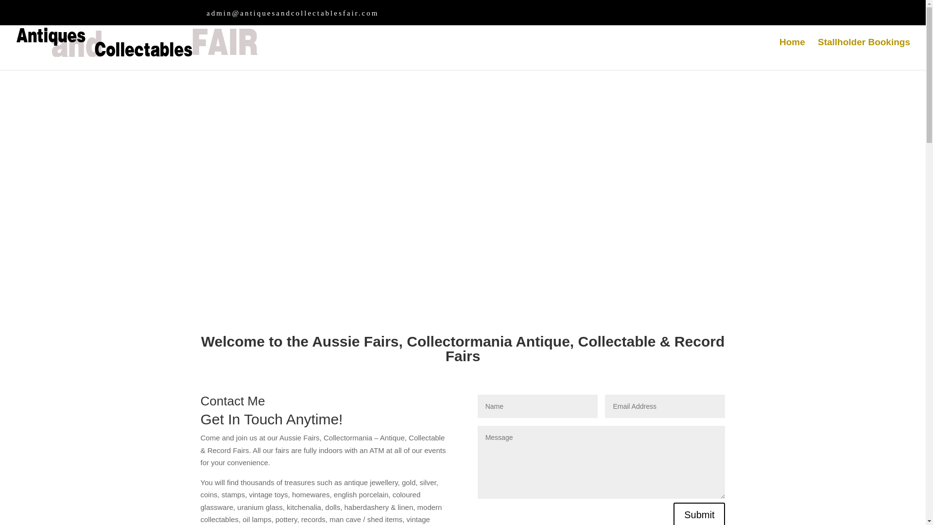 website screenshot of https://aussiefairs.com.au/