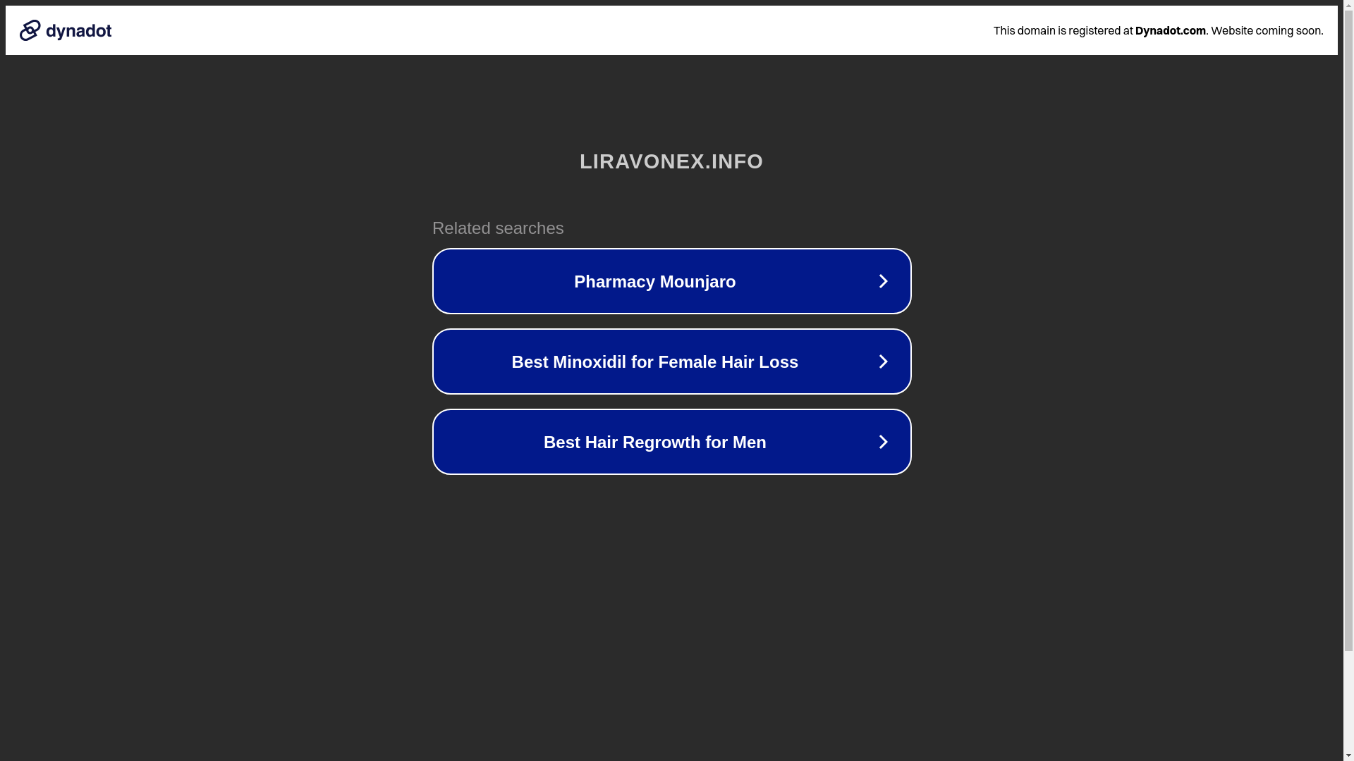 website screenshot of https://liravonex.info/