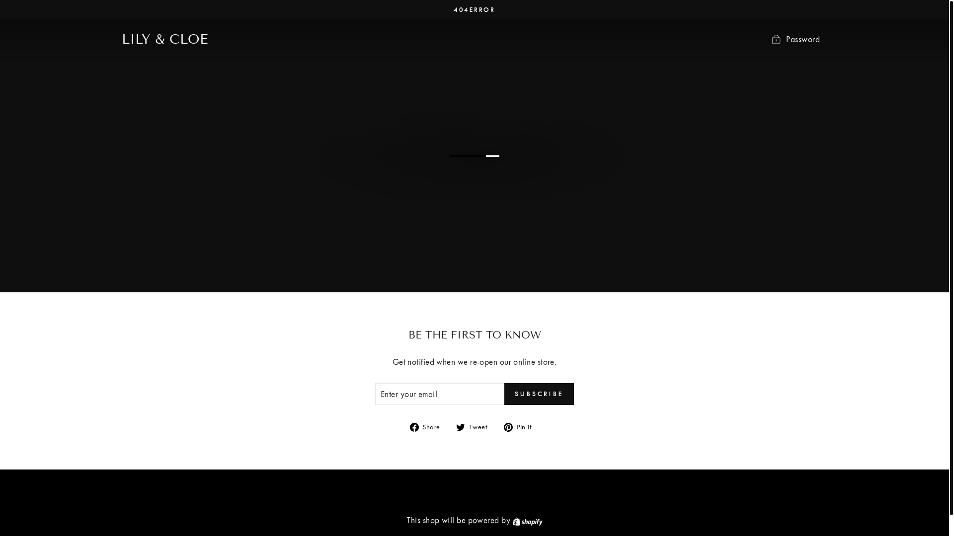 website screenshot of https://lilyandcloe.com/