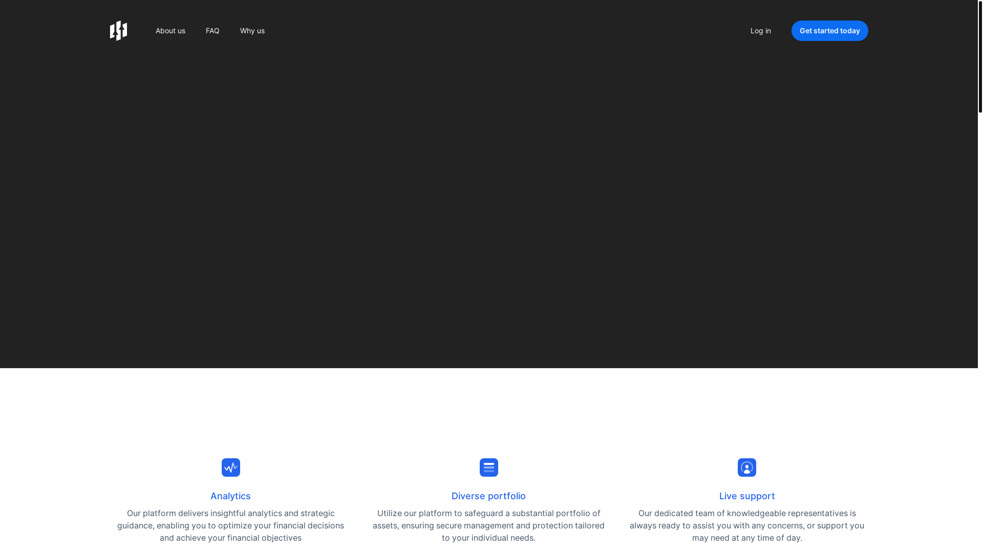 website screenshot of https://trust-chain-market-front.pages.dev/