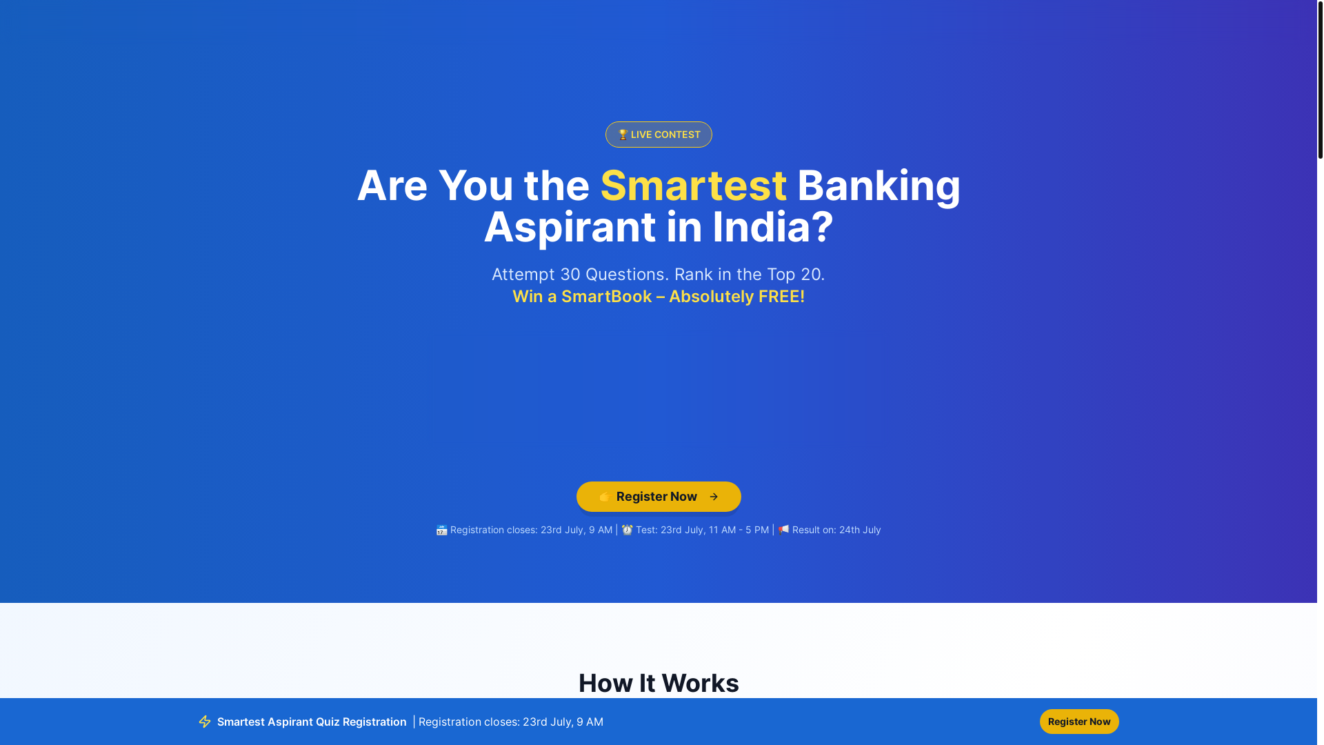 website screenshot of https://contest-a3s.pages.dev/