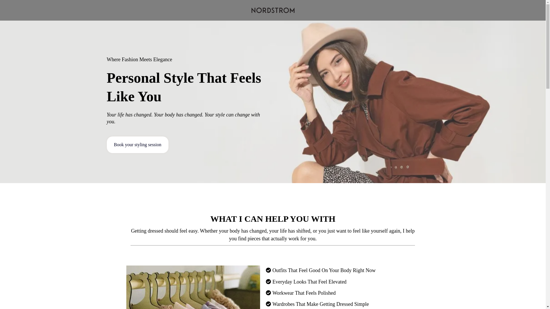 website screenshot of https://tempestylist.com/
