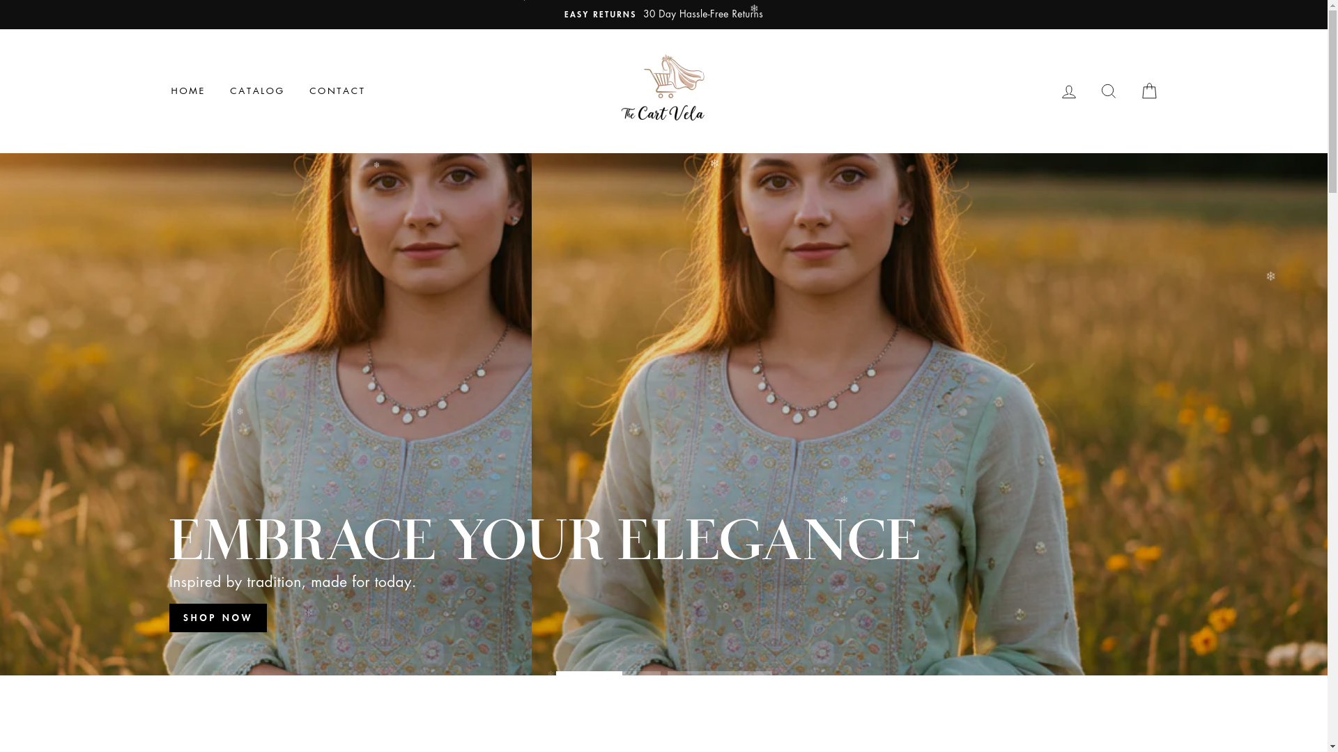 website screenshot of https://thecartvela.com/