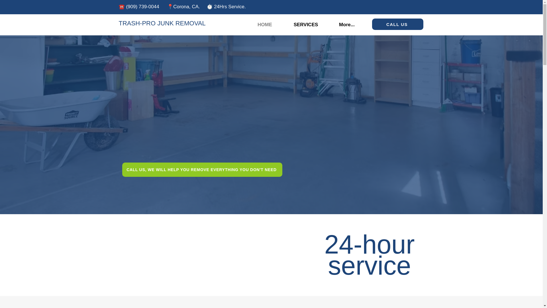 website screenshot of https://trusthaulingjunkremoval.com/