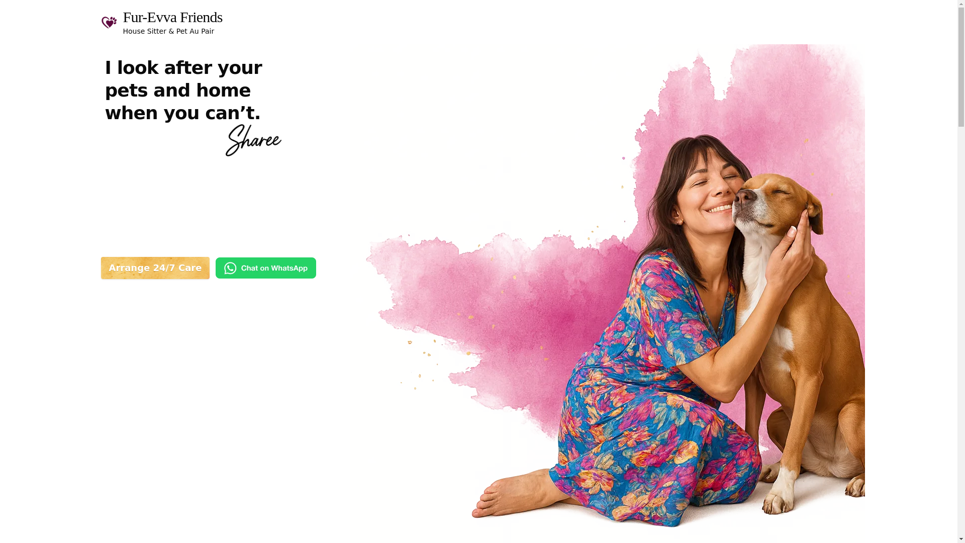 website screenshot of https://fur-evva.co.za/