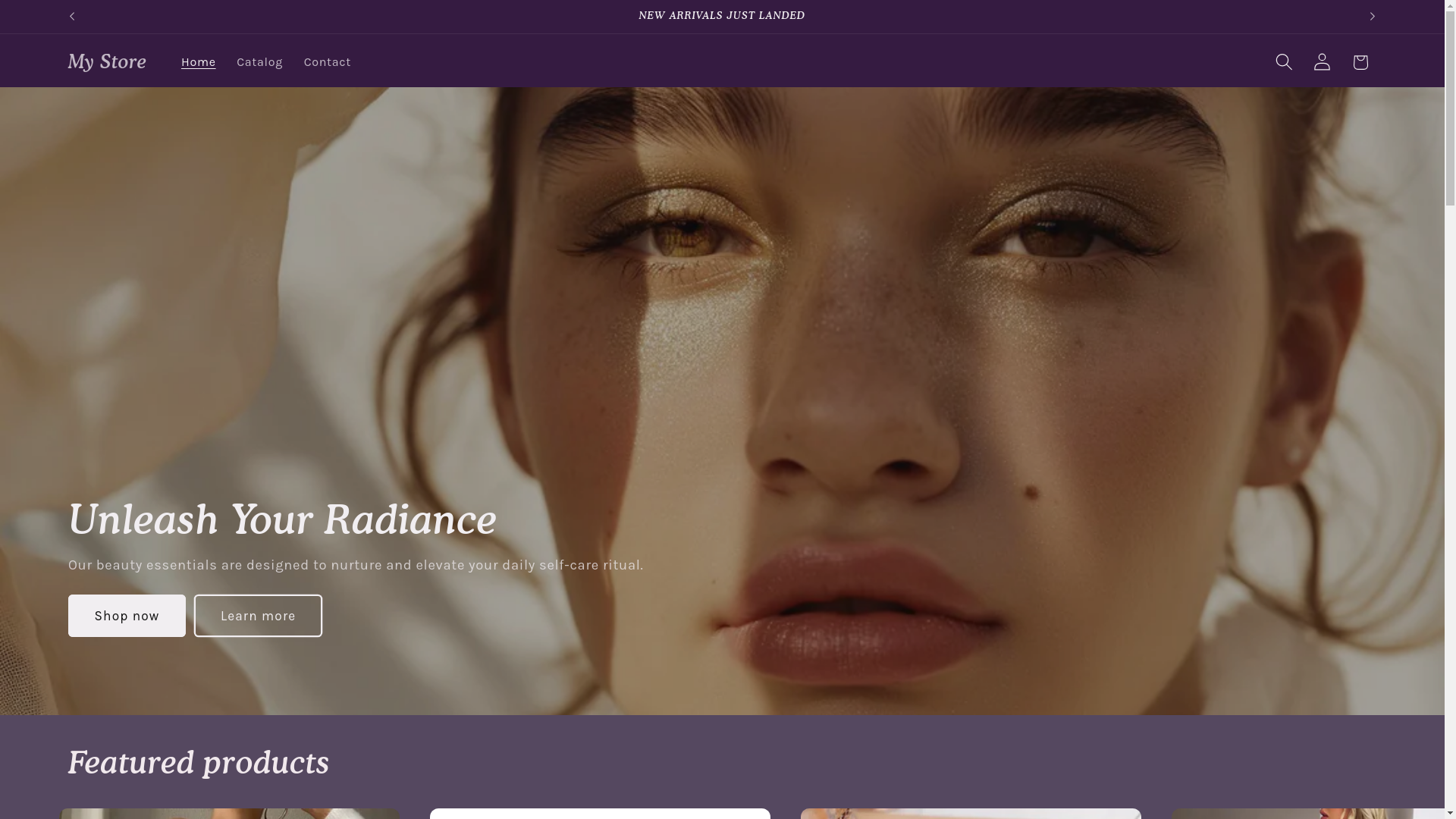 website screenshot of https://solerabloom.com/