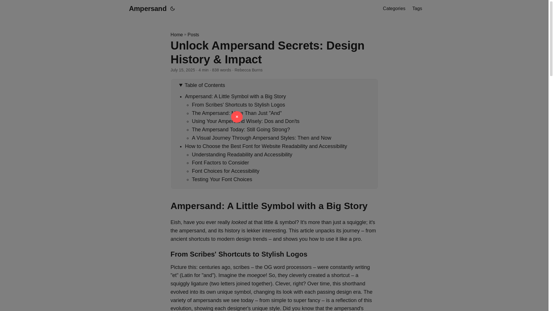 website screenshot of https://ampersand20250721.pages.dev/