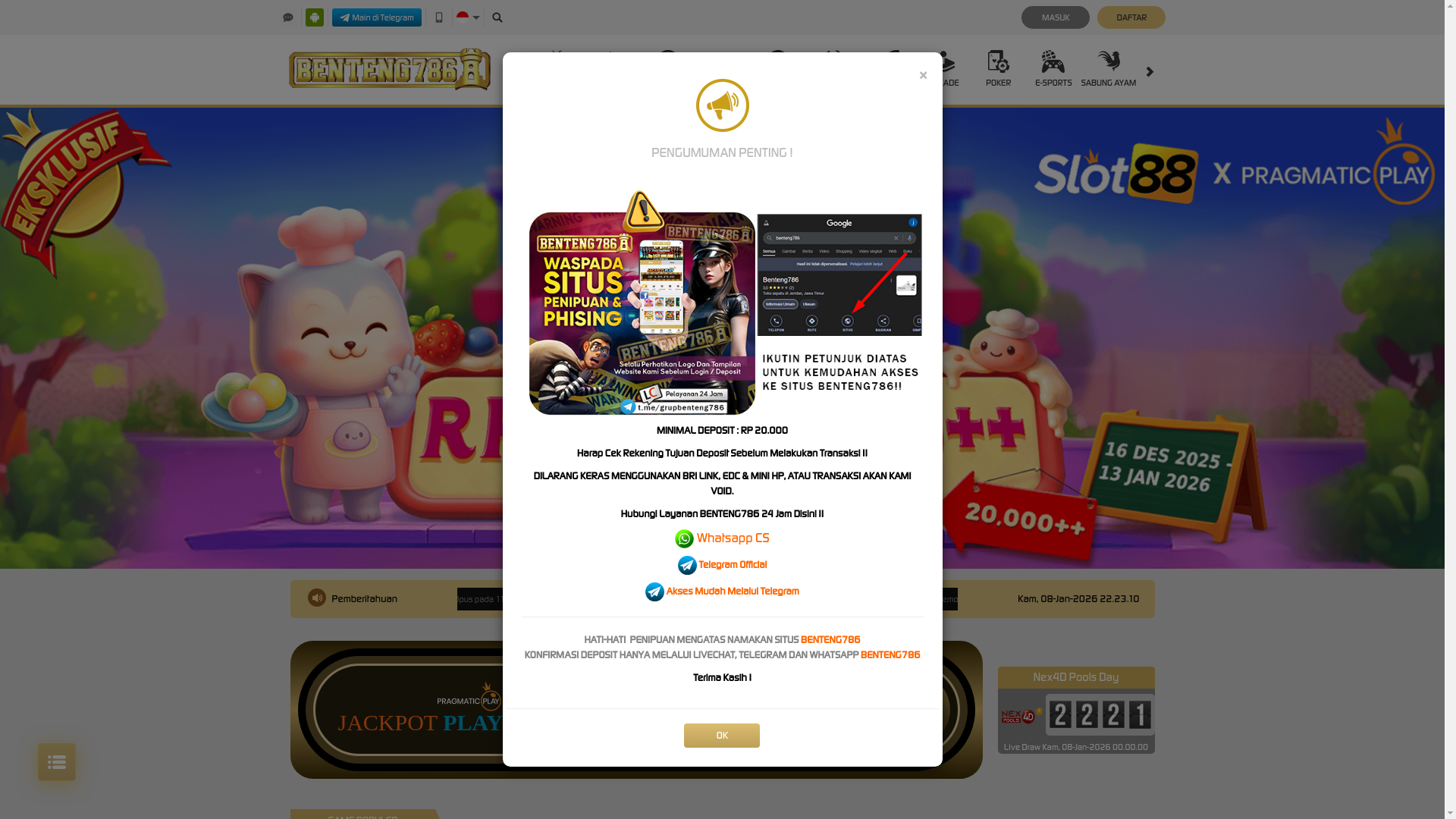 website screenshot of https://weebenteng786.pro/