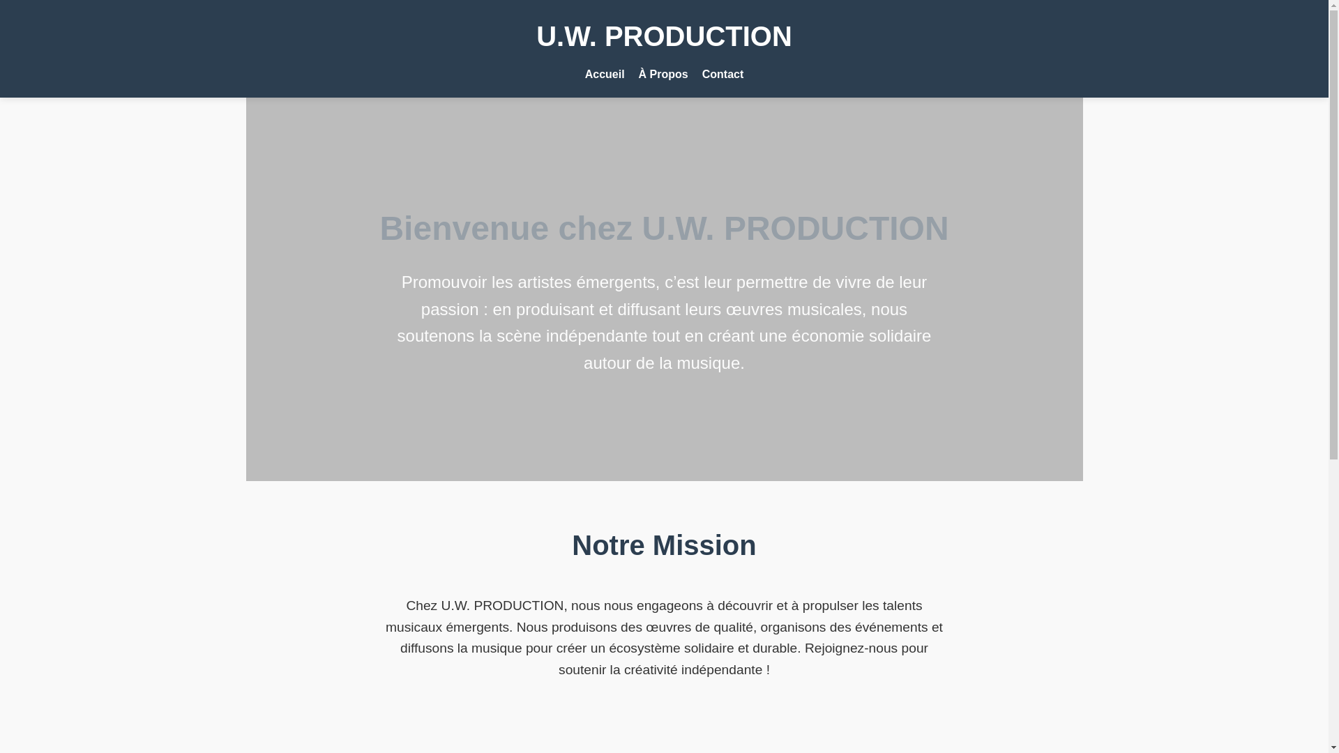 website screenshot of https://uw-production.pages.dev/