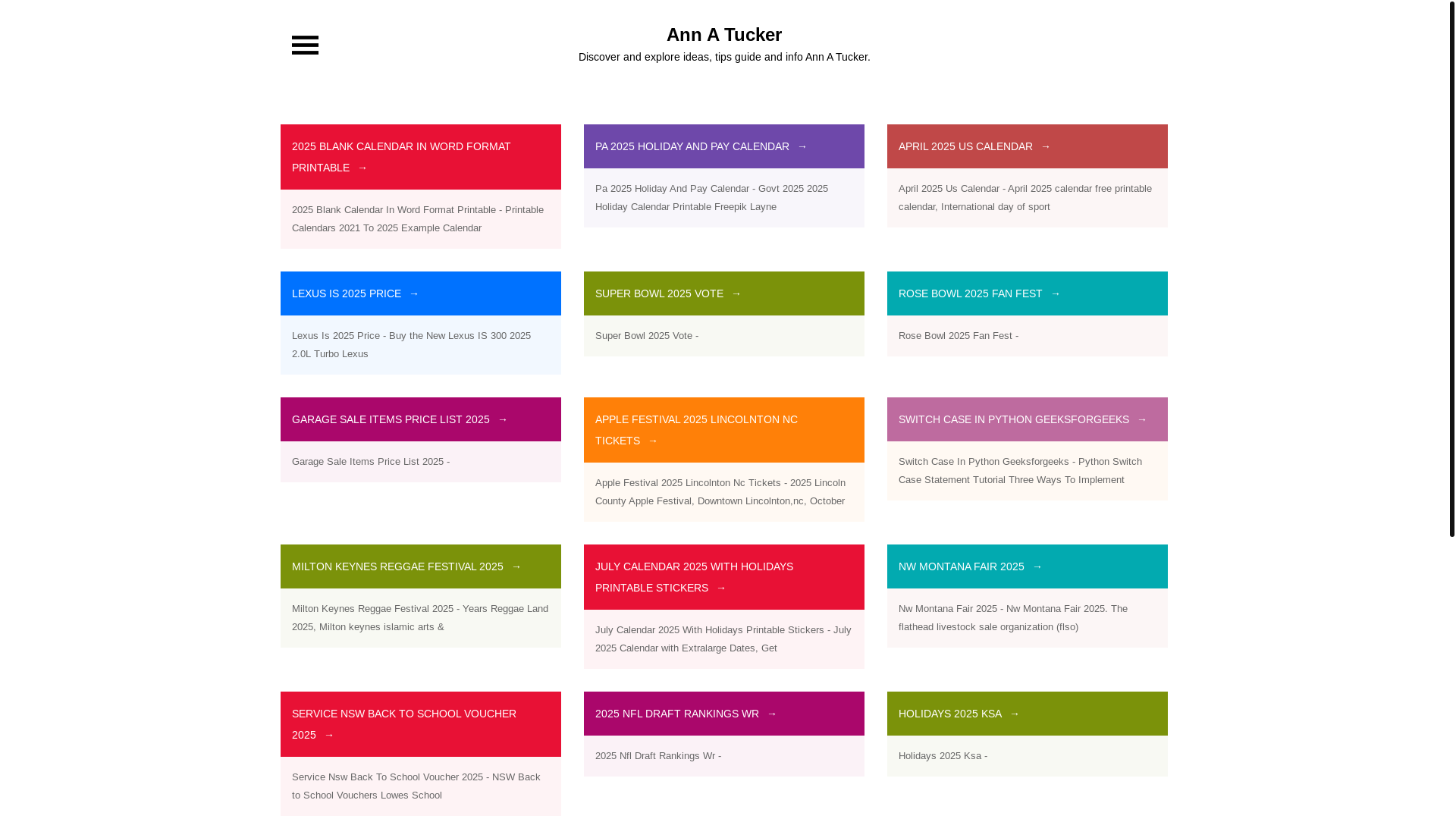 website screenshot of https://annatuckerp.pages.dev/