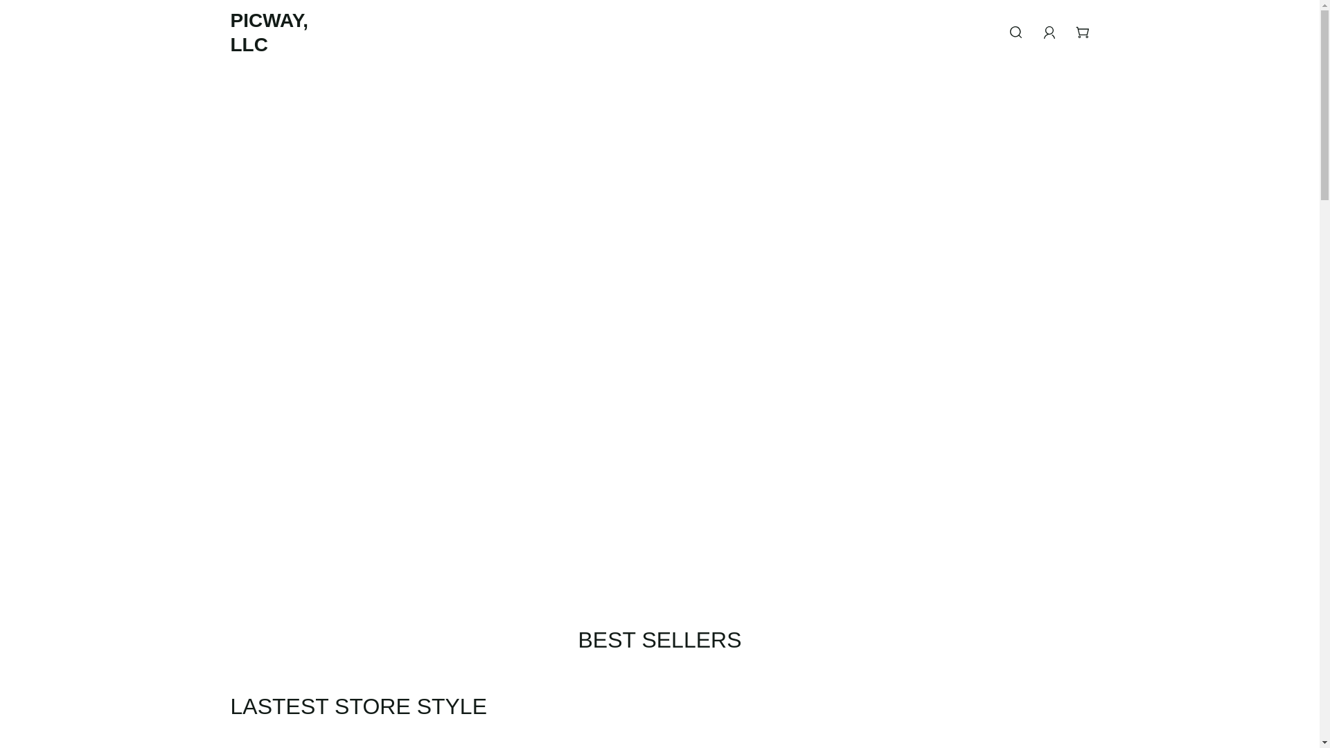 website screenshot of https://picwaystore.com/