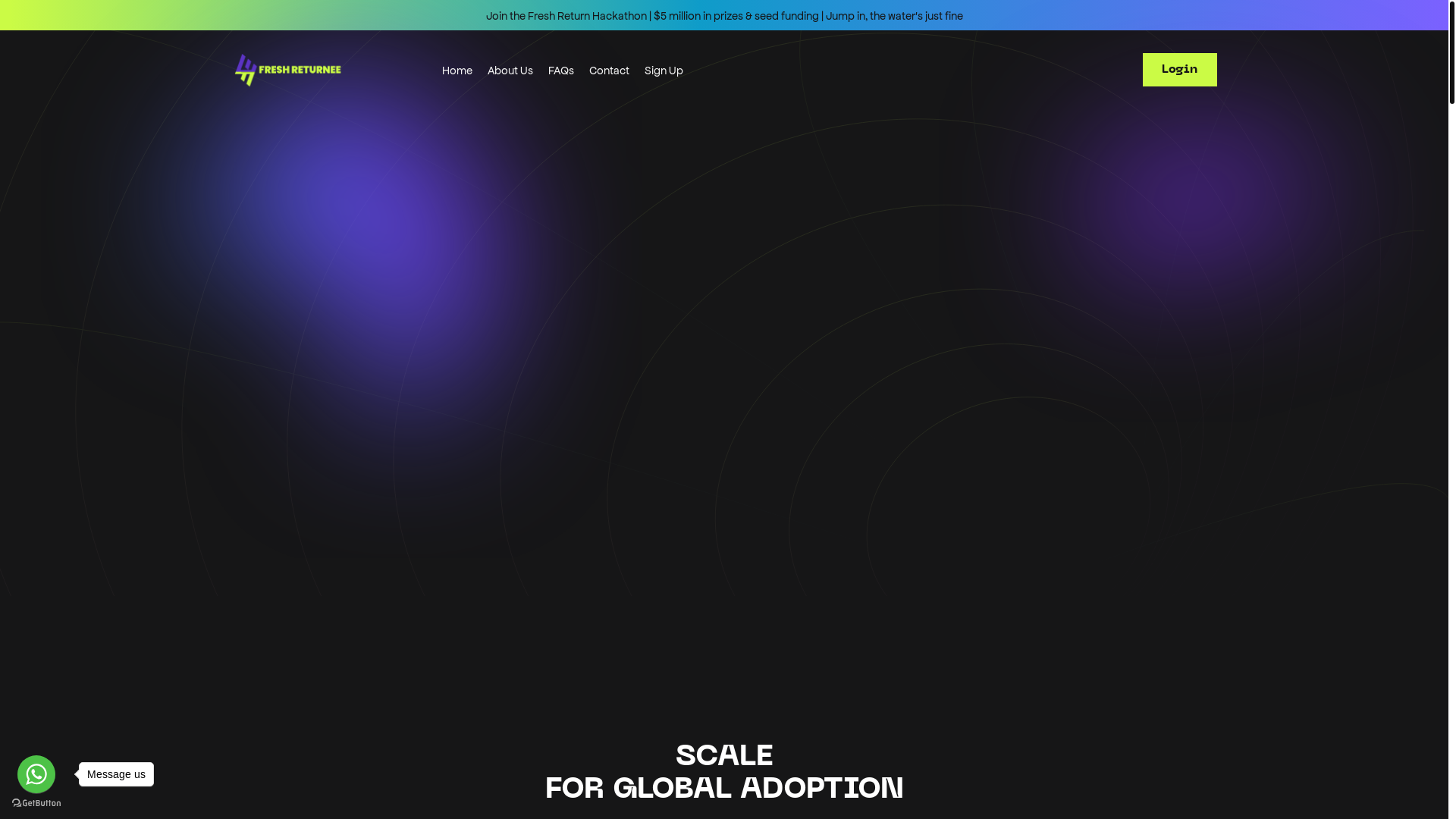 website screenshot of https://bitflowvault.com/