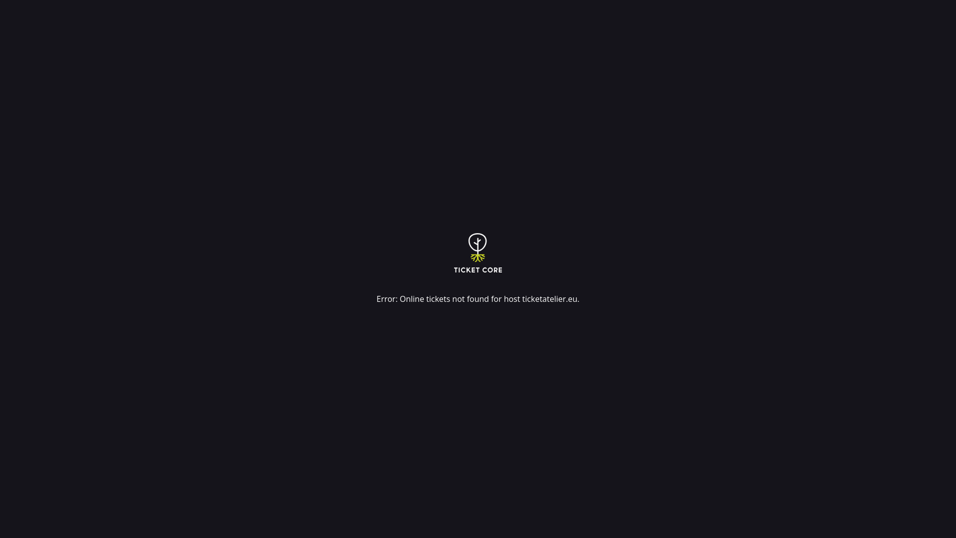 website screenshot of https://ticketatelier.eu/
