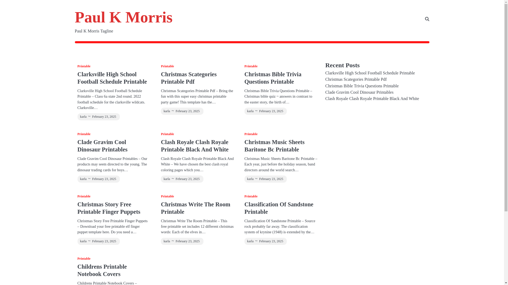 website screenshot of https://paulkmorrist.pages.dev/