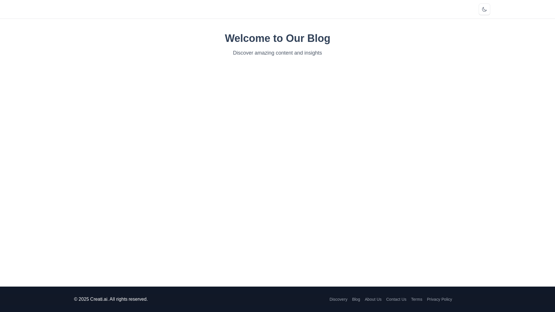 website screenshot of https://creati-ai-blog.pages.dev/