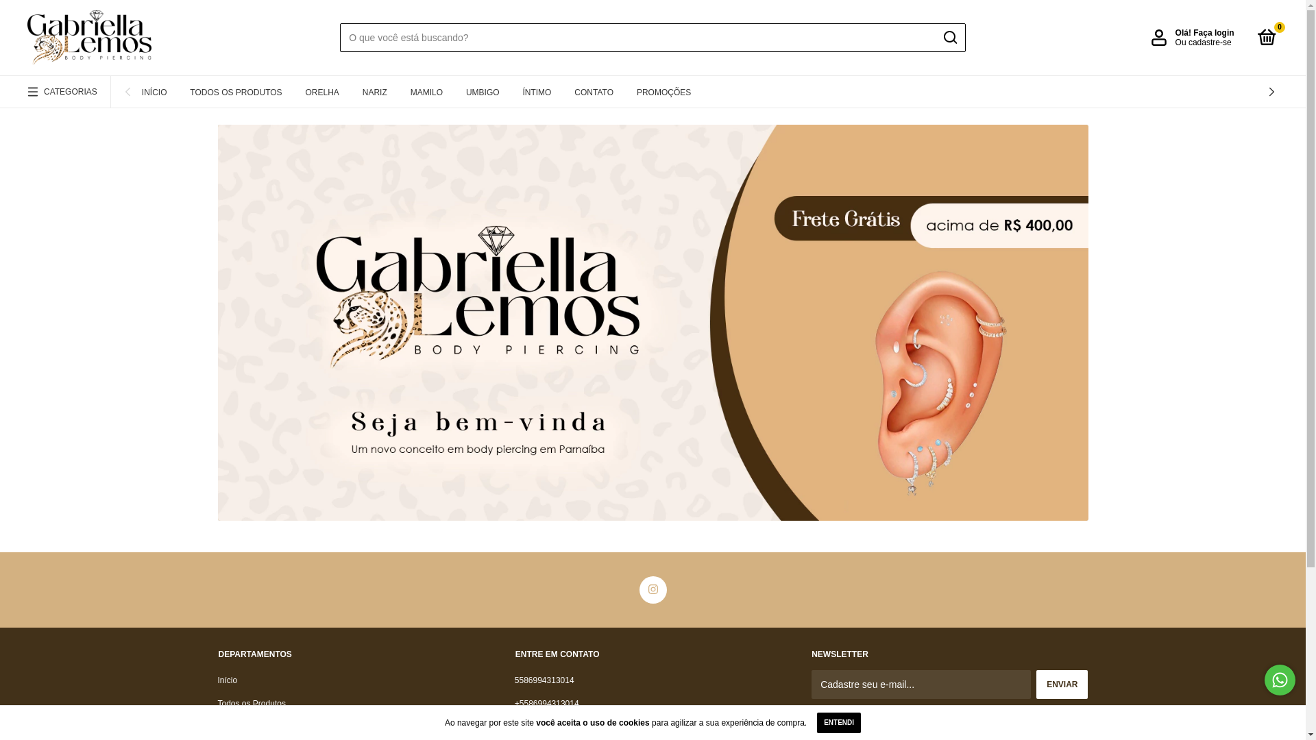 website screenshot of https://gabriellalemos.com.br/