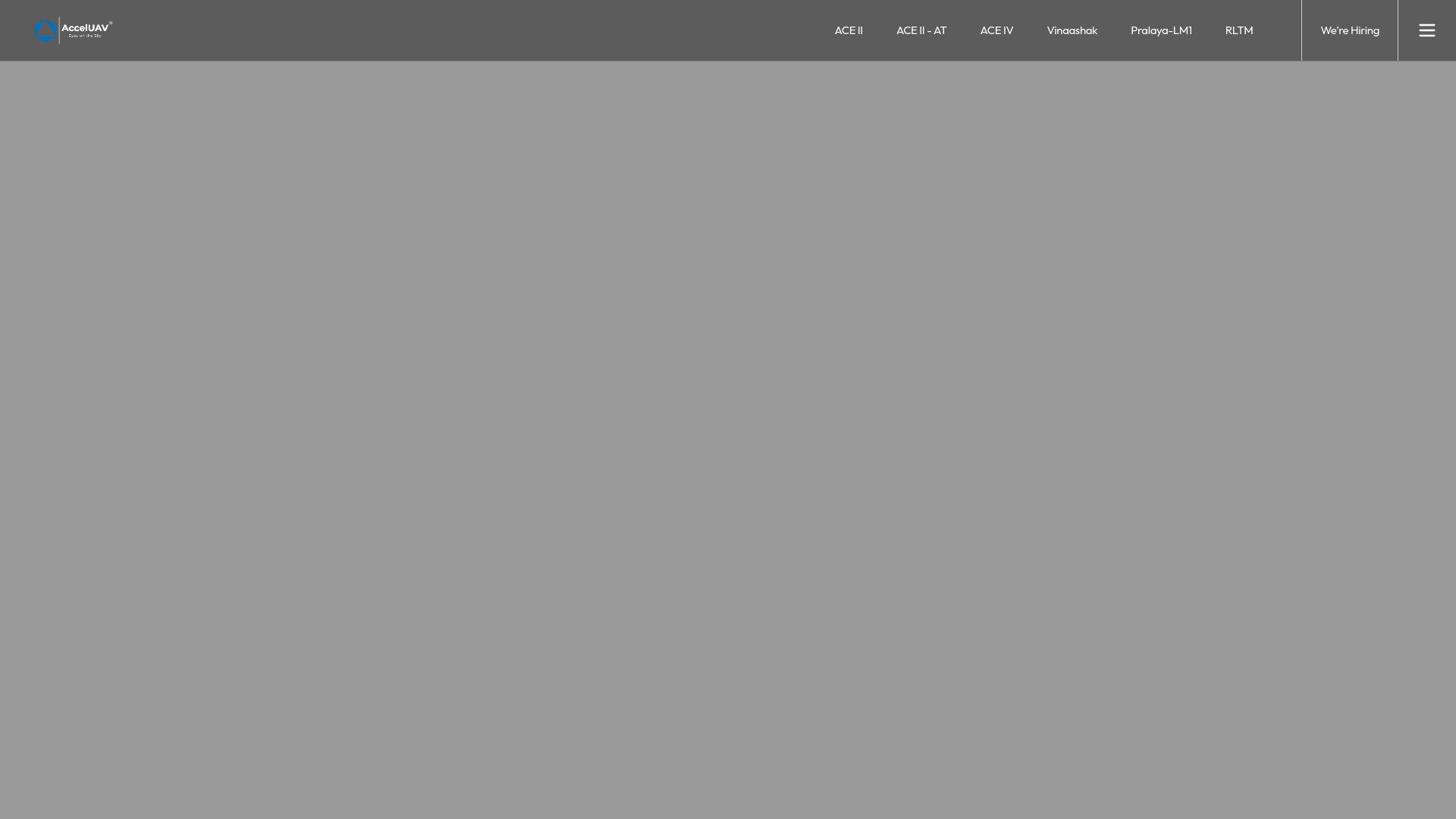 website screenshot of https://acceluav.pages.dev/