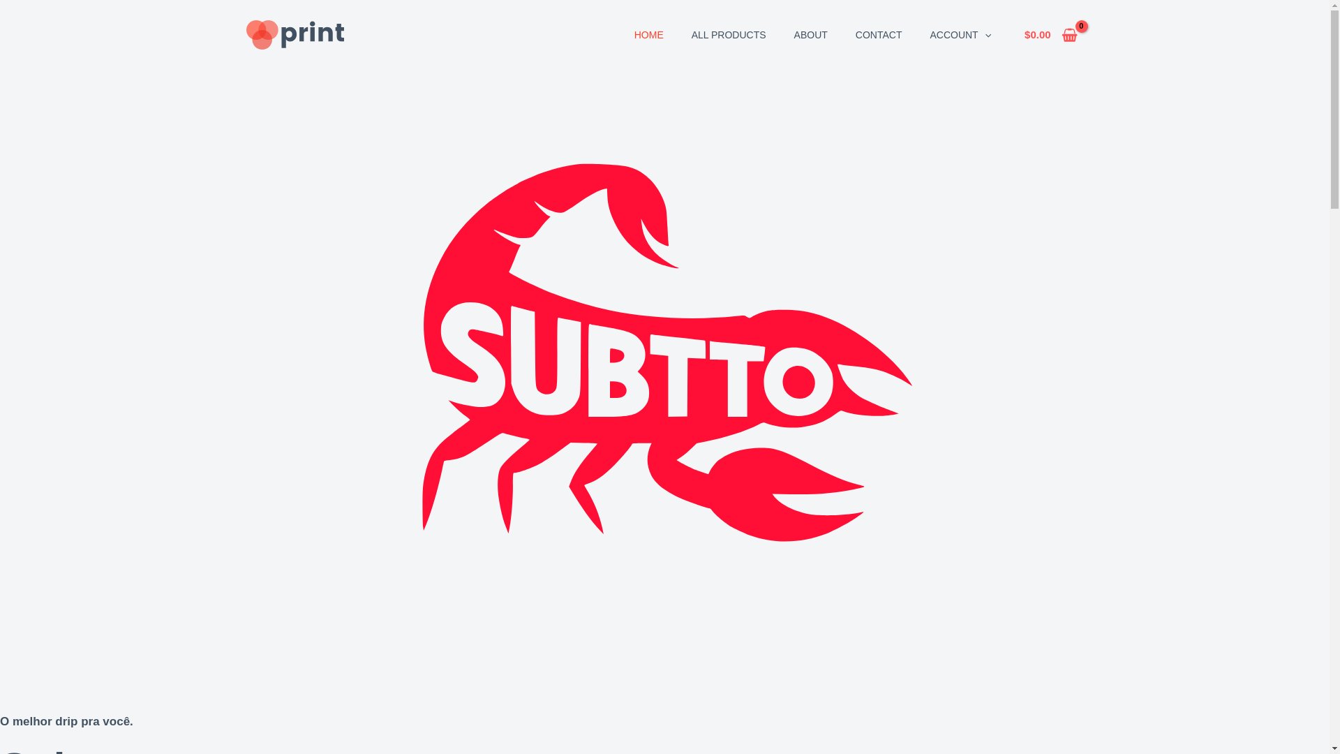 website screenshot of https://subtto.shop/