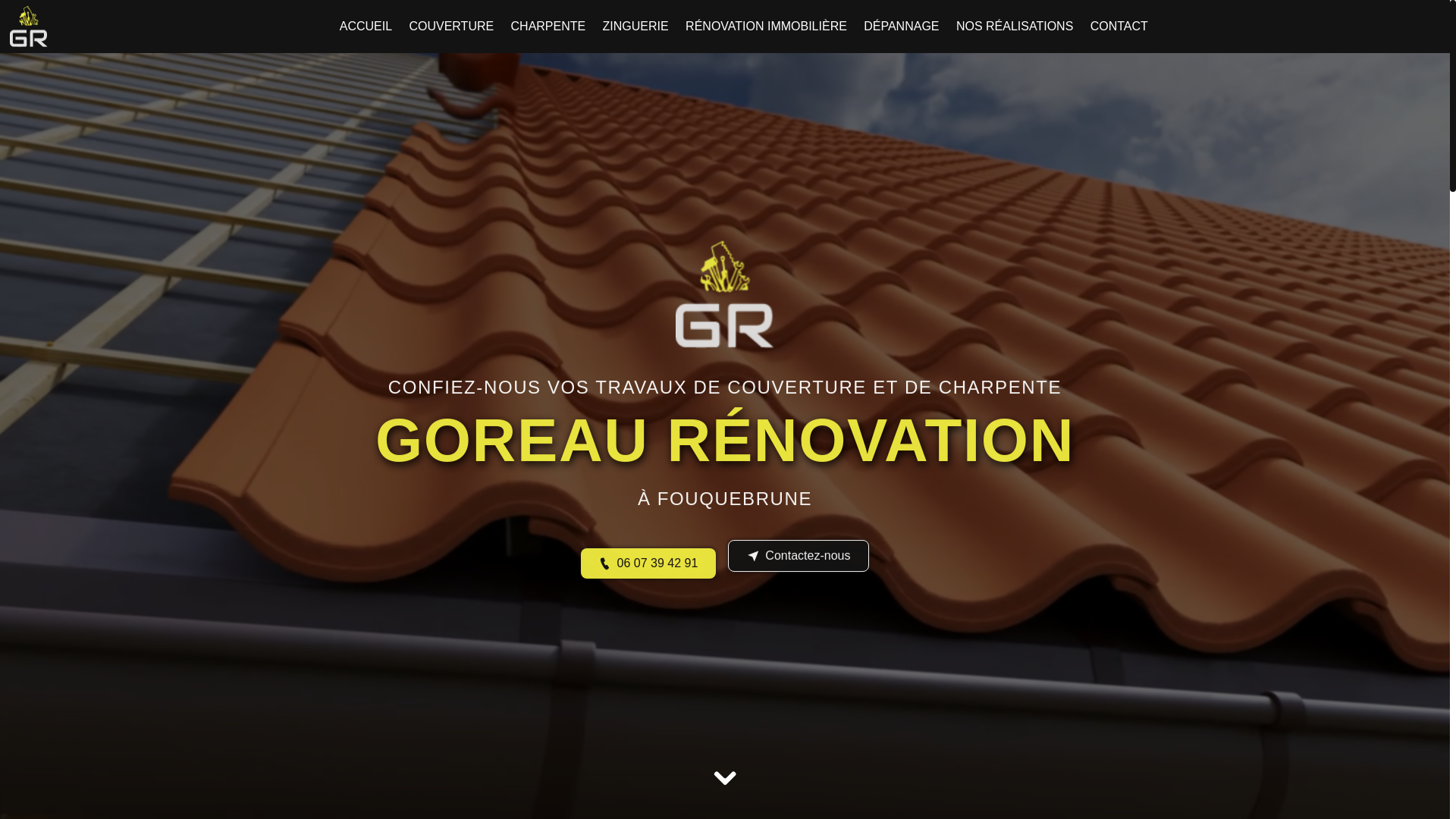 website screenshot of https://goreaurenovation.fr/