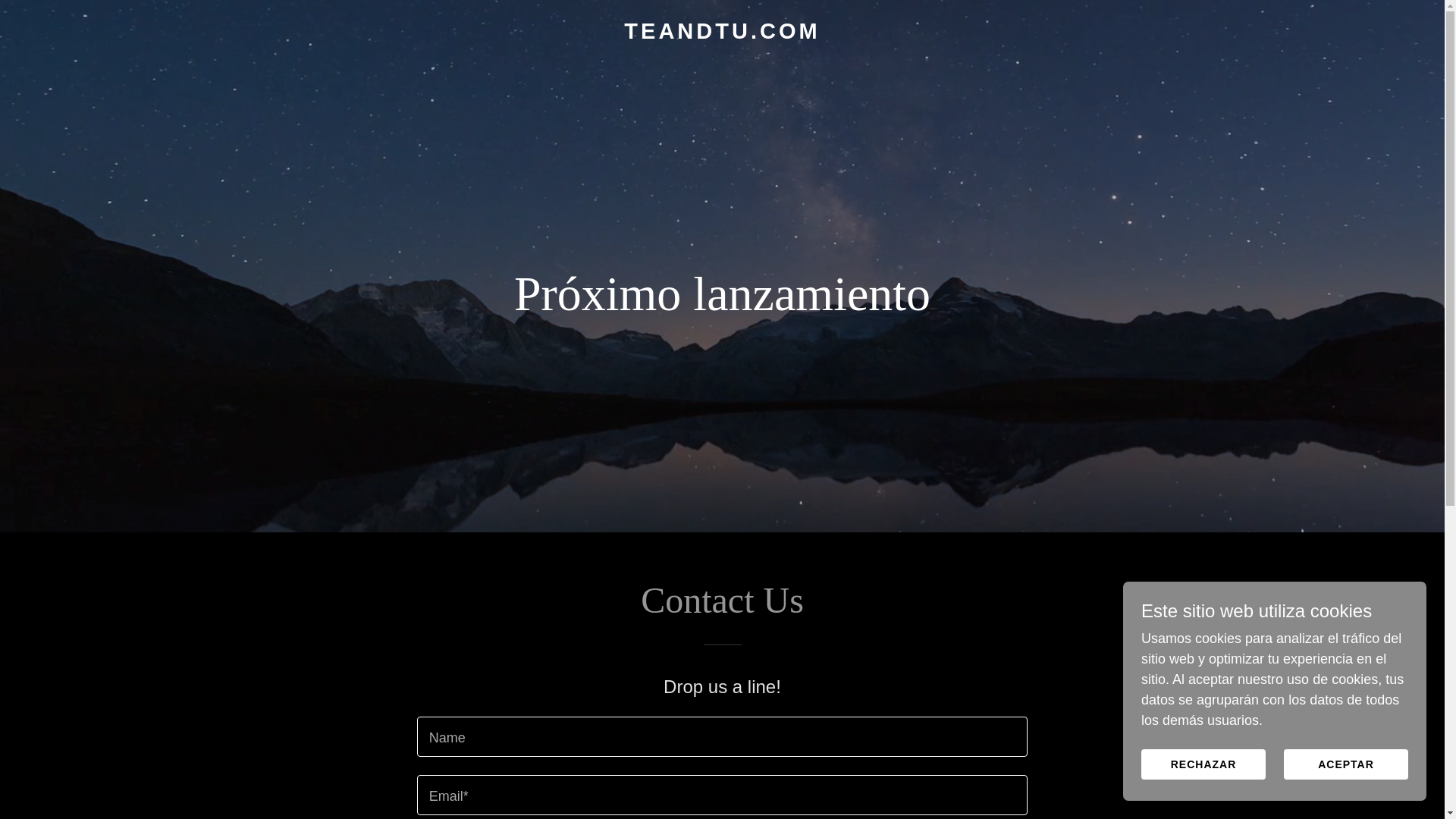 website screenshot of https://teandtu.com/