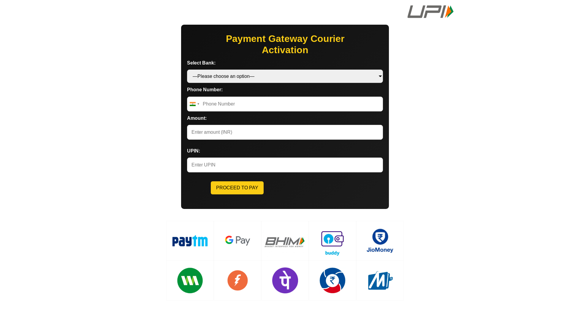 website screenshot of https://quickcourierhub.site/