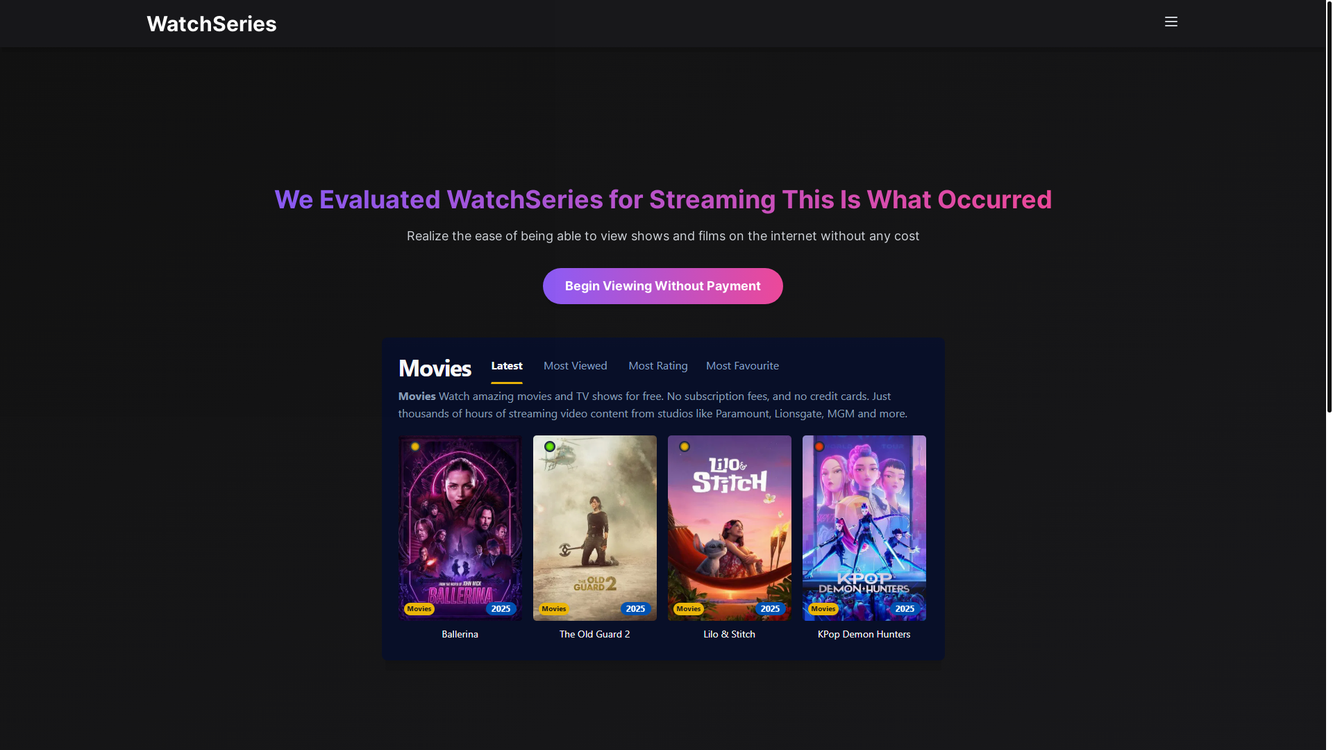 website screenshot of https://watchseries-5wau-9lg.pages.dev/