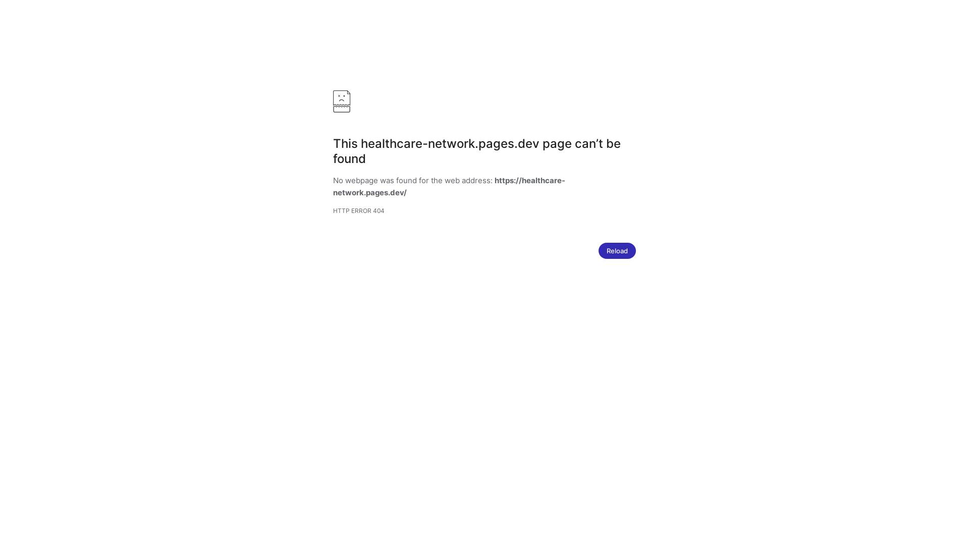 website screenshot of https://healthcare-network.pages.dev/