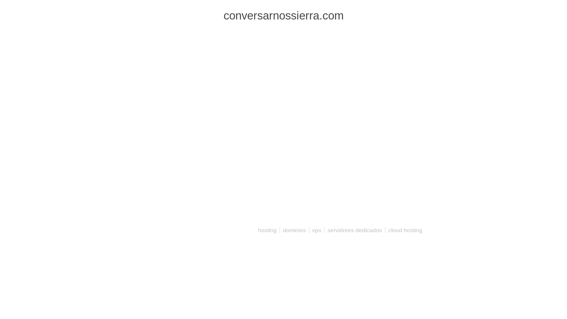 website screenshot of https://conversarnossierra.com/